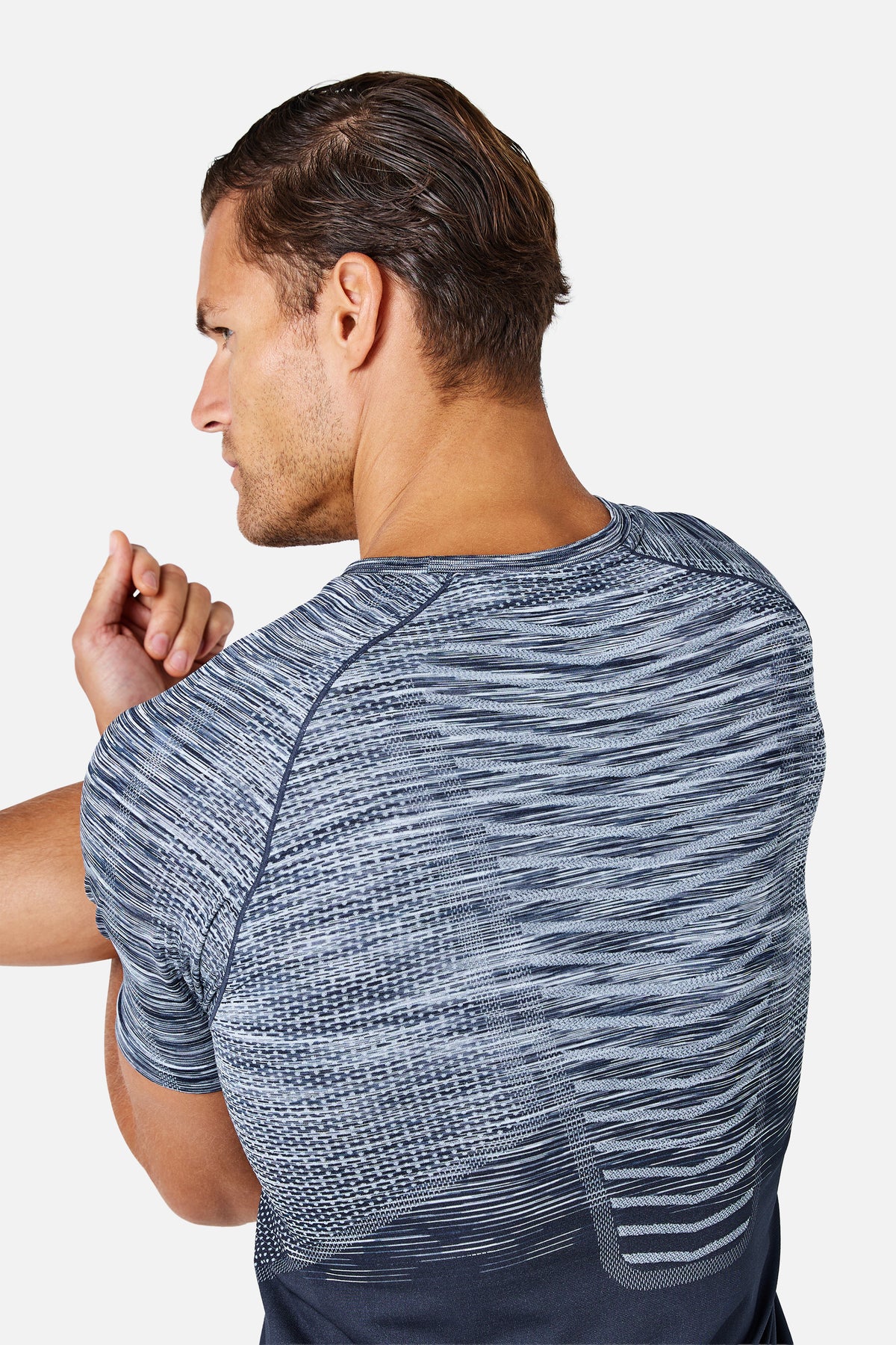 Arc Seamless 2.0 Tee - Shadowcore/Midnight Blue