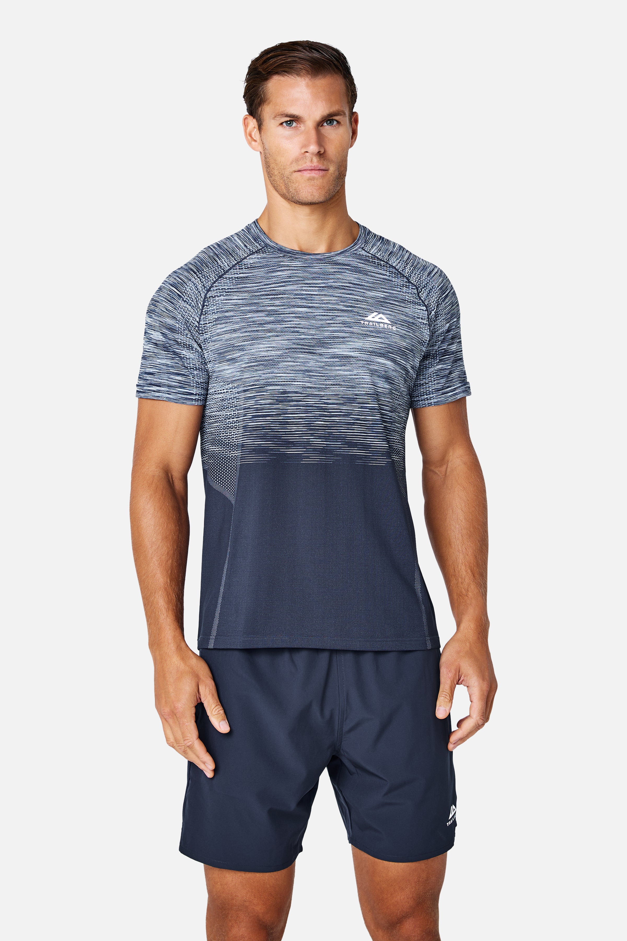 Arc Seamless 2.0 Tee - Shadowcore/Midnight Blue
