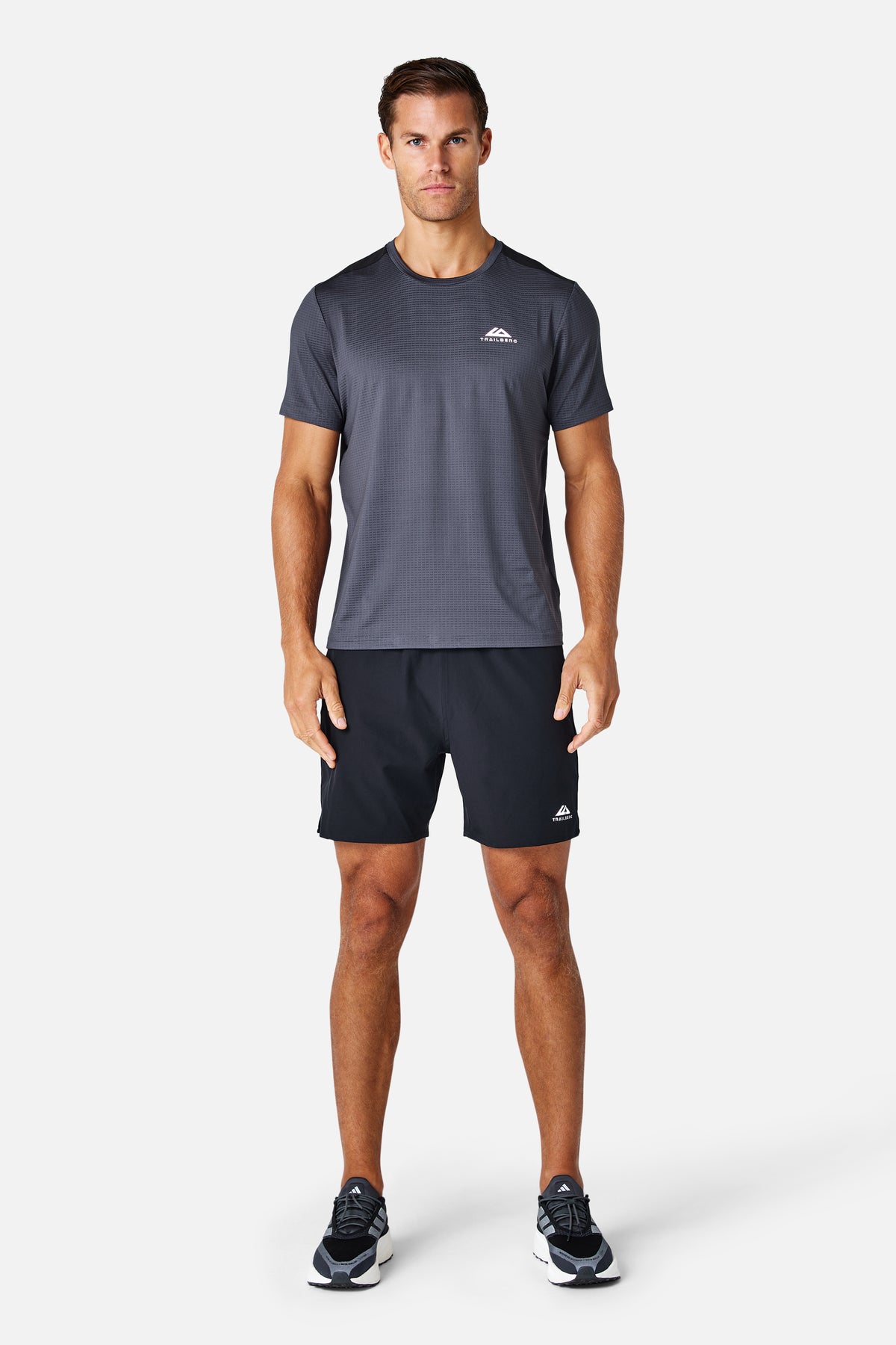 Rapid Dash 2.0 Tee - Volcano Grey/Black