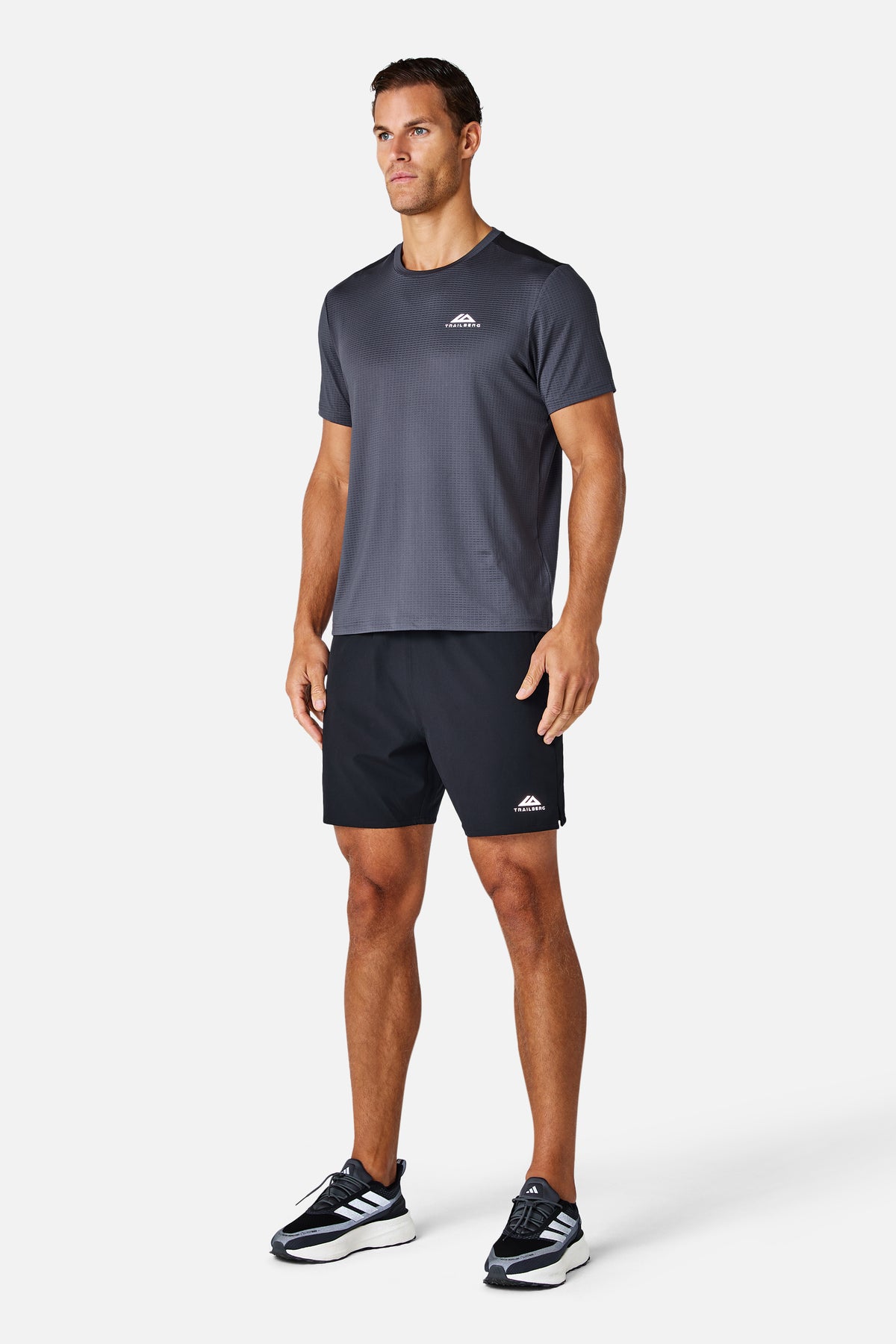 Rapid Dash 2.0 Tee - Volcano Grey/Black