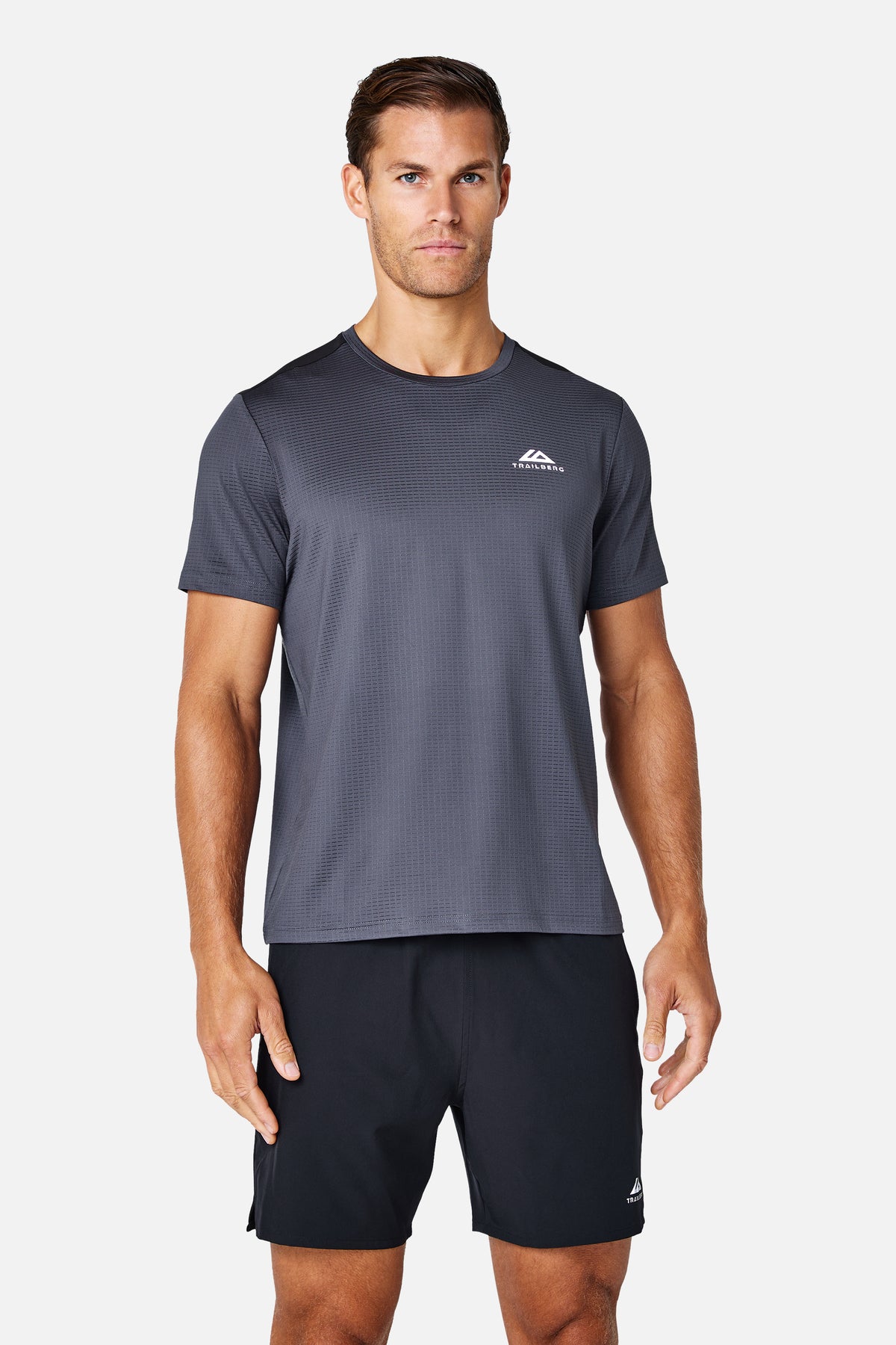 Rapid Dash 2.0 Tee - Volcano Grey/Black