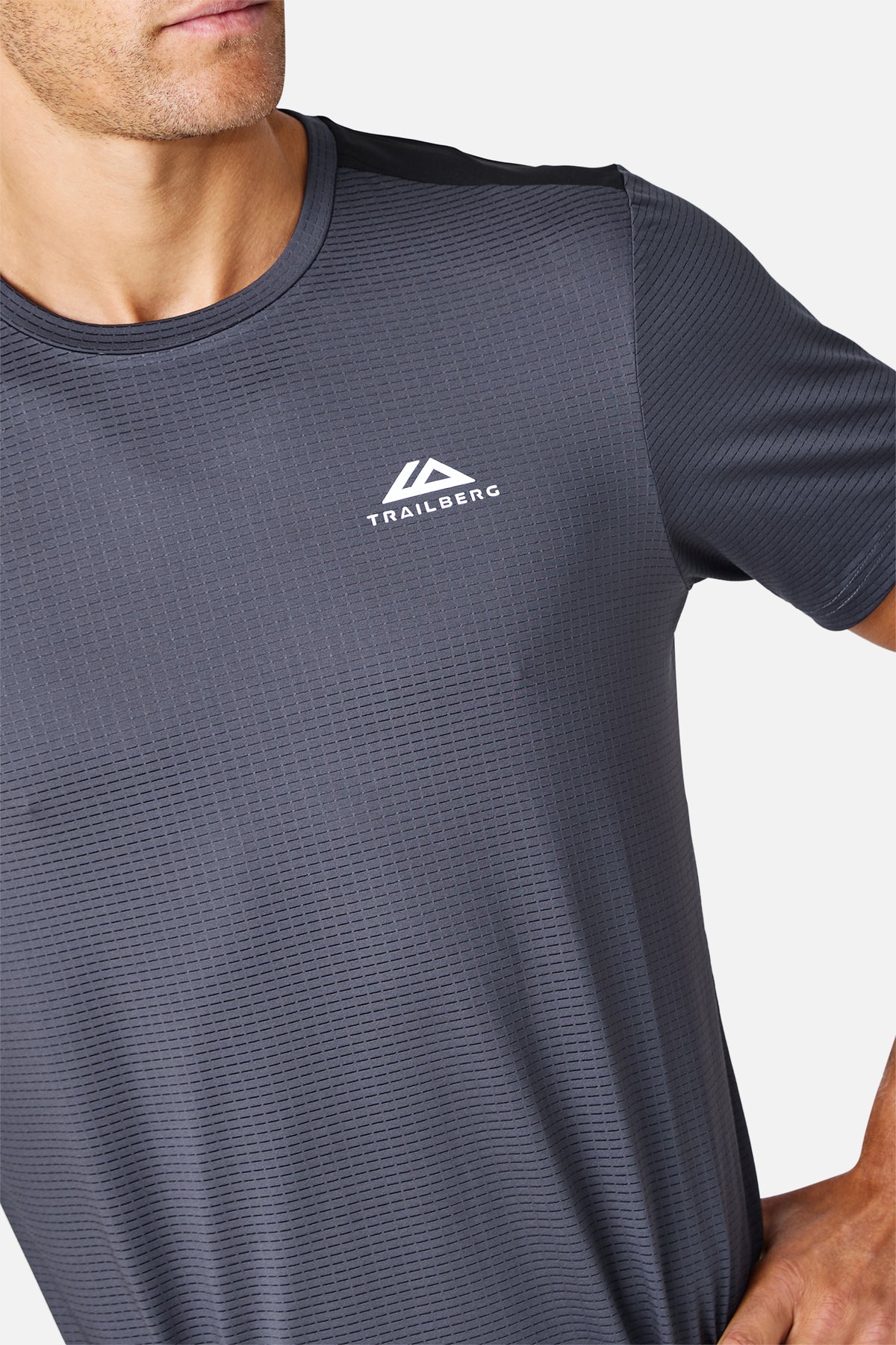 Rapid Dash 2.0 Tee - Volcano Grey/Black