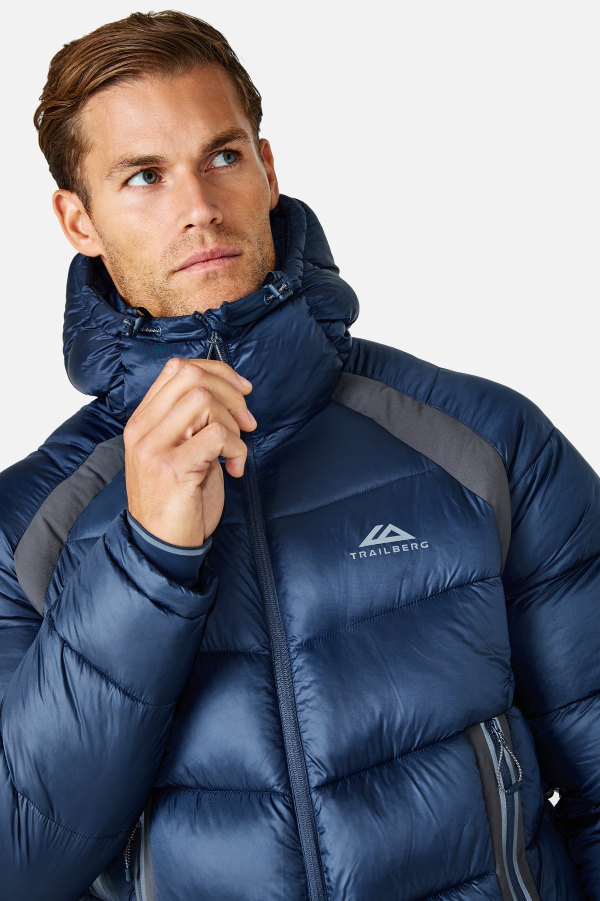Zermat Insulated Jacket - Storm Blue/Volcano Grey