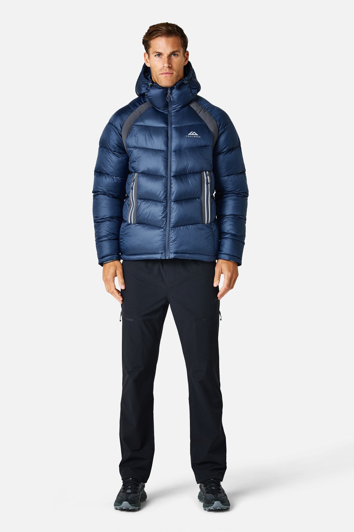 Zermat Insulated Jacket - Storm Blue/Volcano Grey