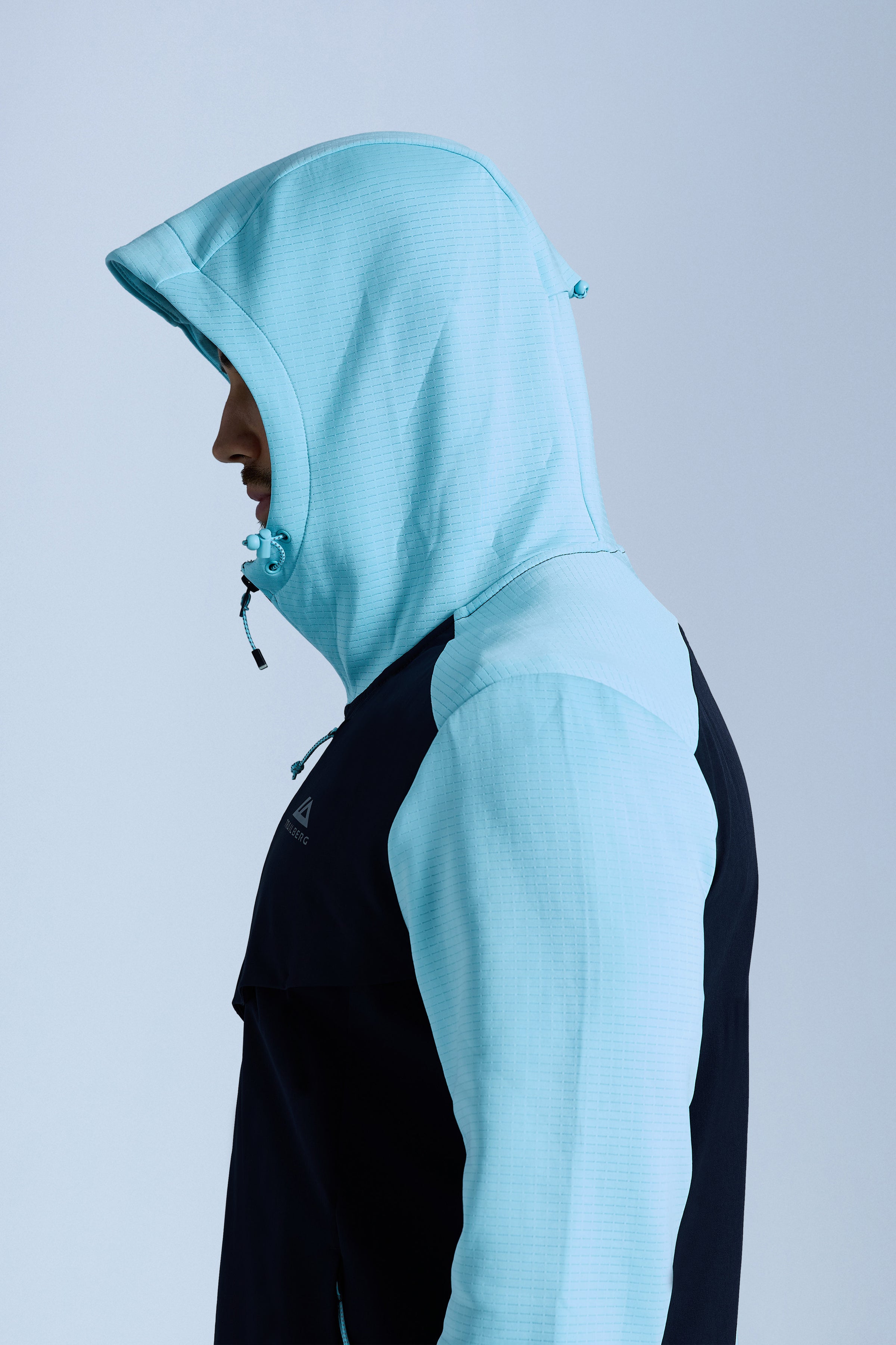 Rapid Dash 2.0 Hood - Deep Ocean/Cyan Wave