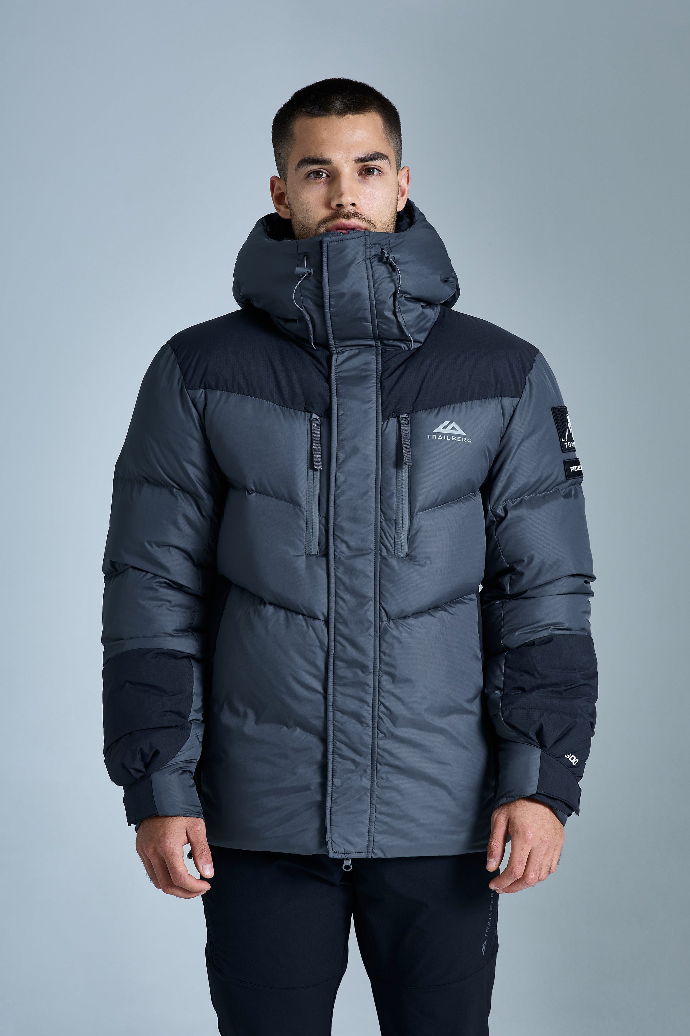 Everest 600F Down Jacket - Volcano Grey/Black