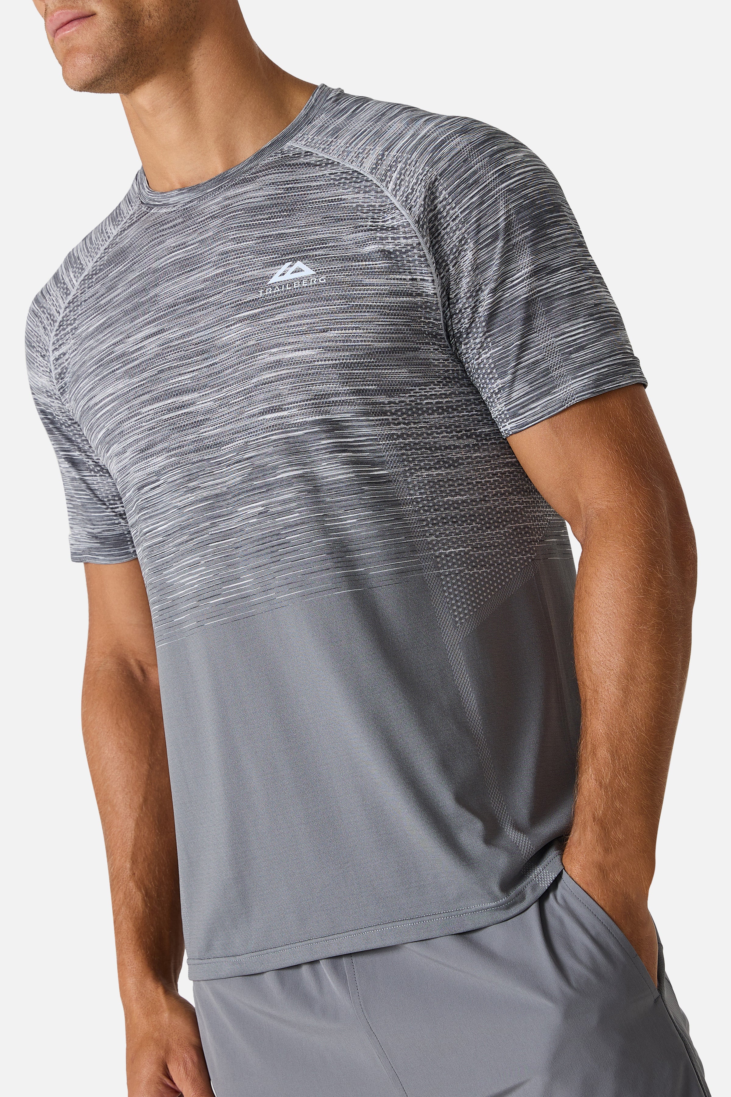 Arc Seamless 2.0 Tee - Nightfall Grey/Graphite Grey/Ash Grey/Lunar Grey