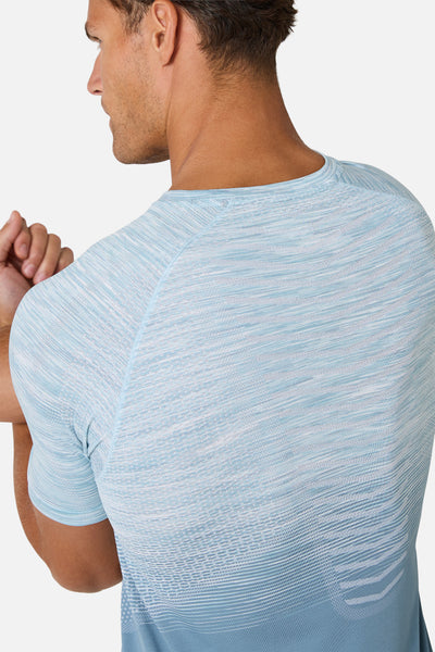 Arc Seamless 2.0 Tee - Frosted Blue/Soft Blue/Cool Slate