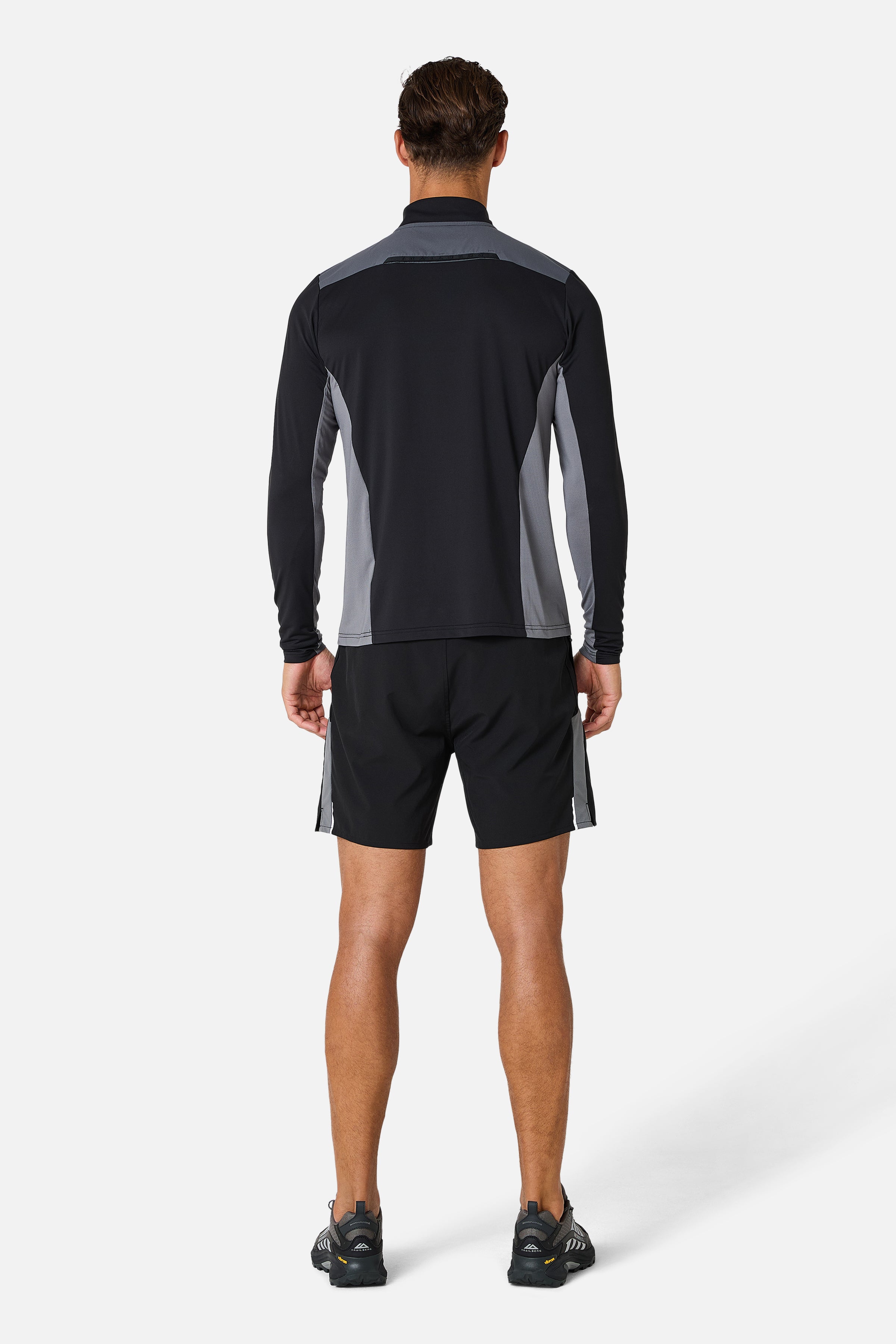 Triathlon Ultra 1/4 Zip Twinset - Black/Graphite Grey/Nightfall Grey