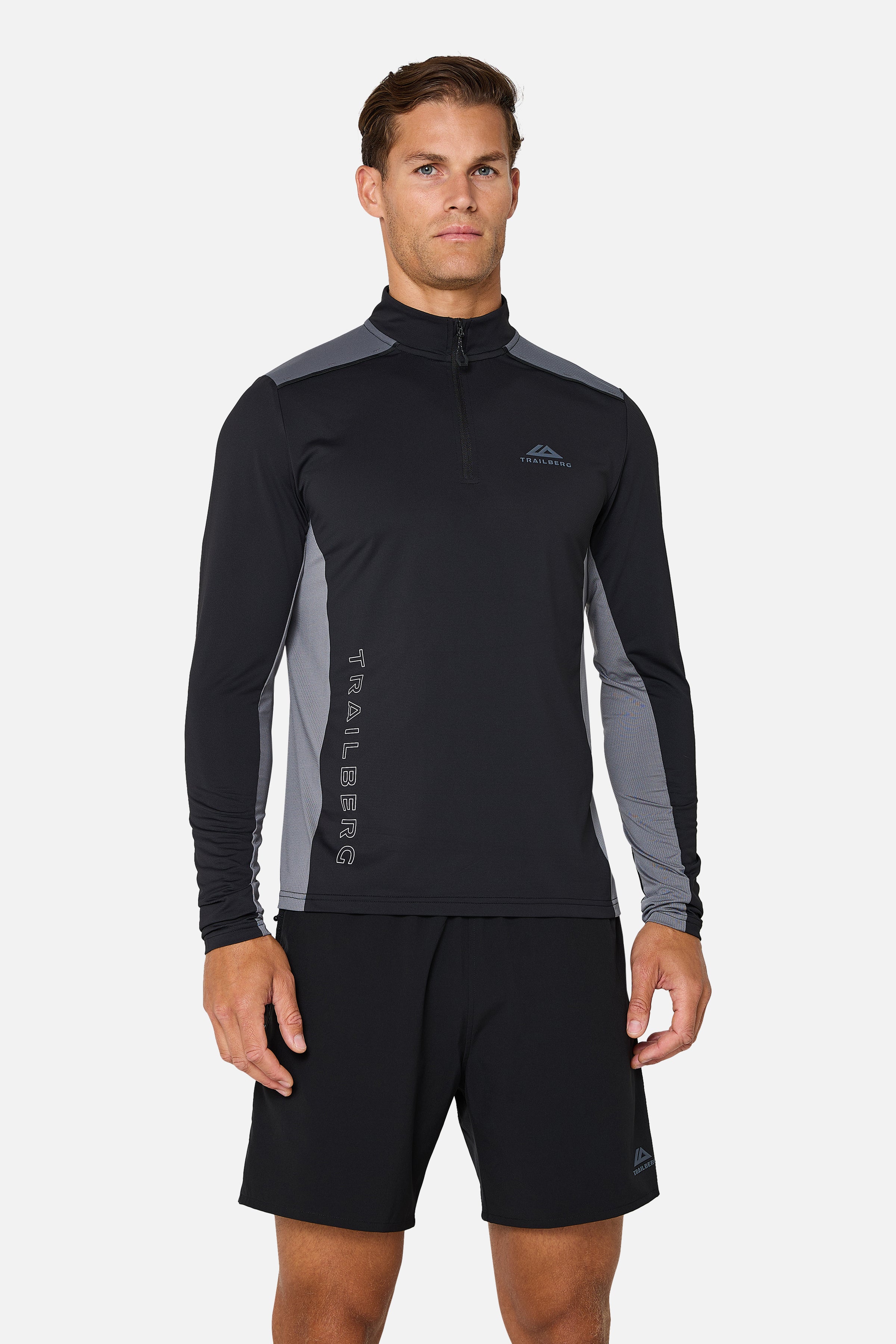 Triathlon Ultra 1/4 Zip - Black/Graphite Grey/Nightfall Grey
