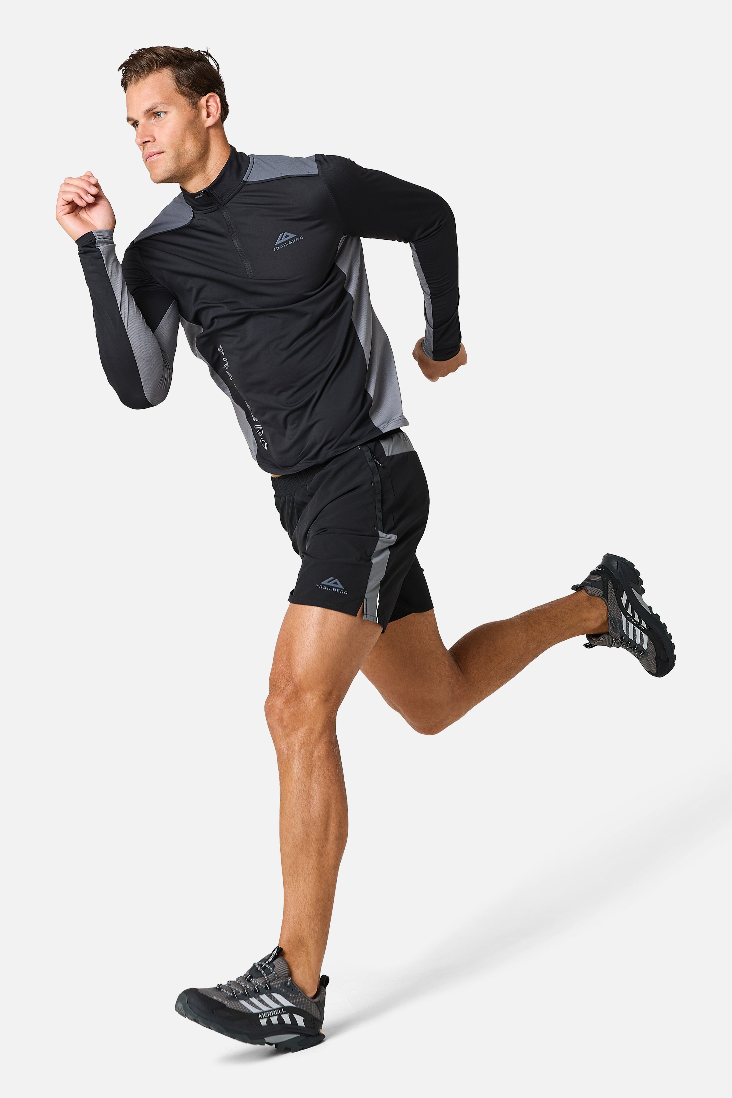 Triathlon Ultra 1/4 Zip - Black/Graphite Grey/Nightfall Grey