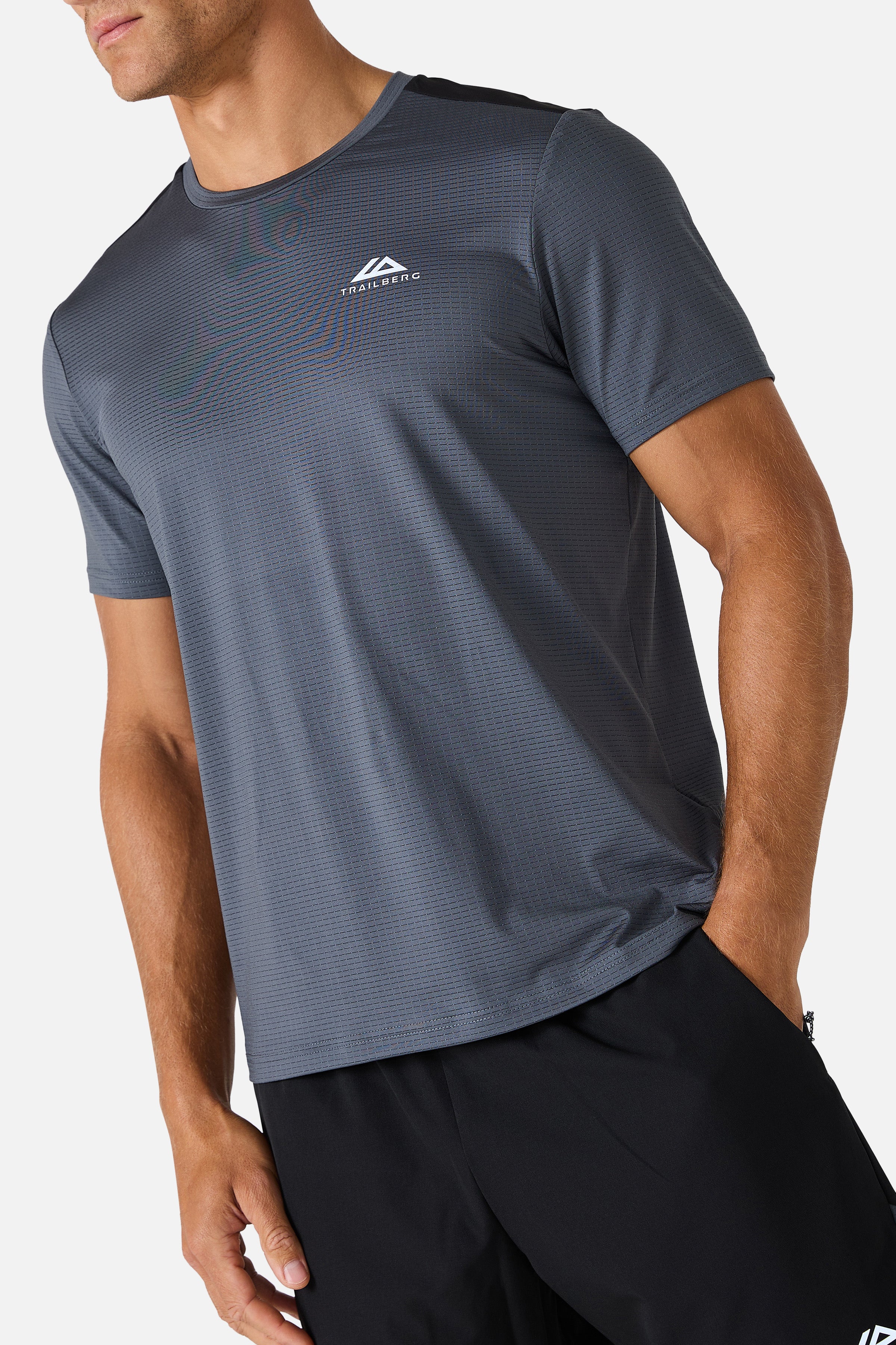 Rapid Dash 2.0 Tee - Black/Graphite Grey