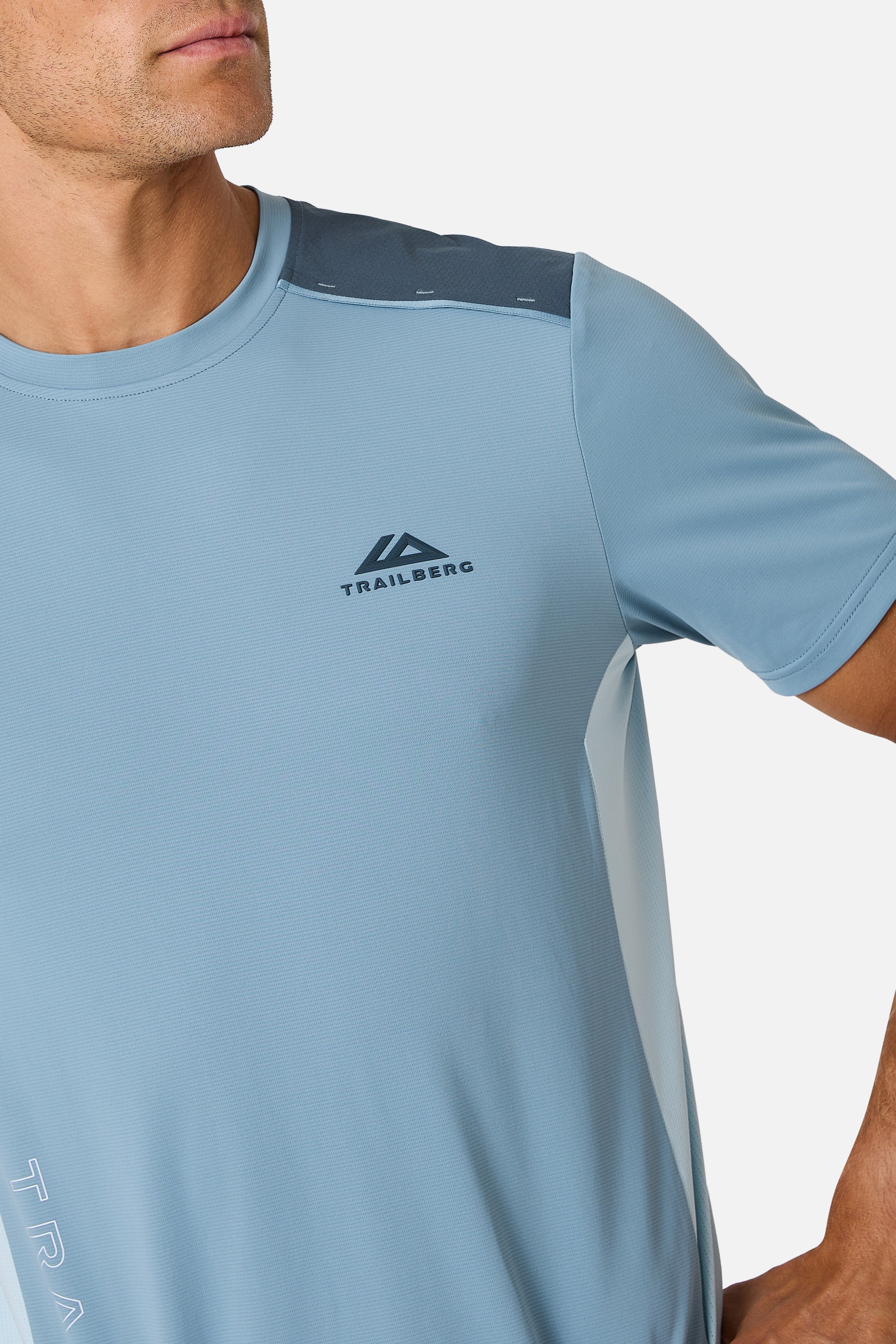 Triathlon Ultra Tee - Cool Slate/Storm Rock/Frosted Blue