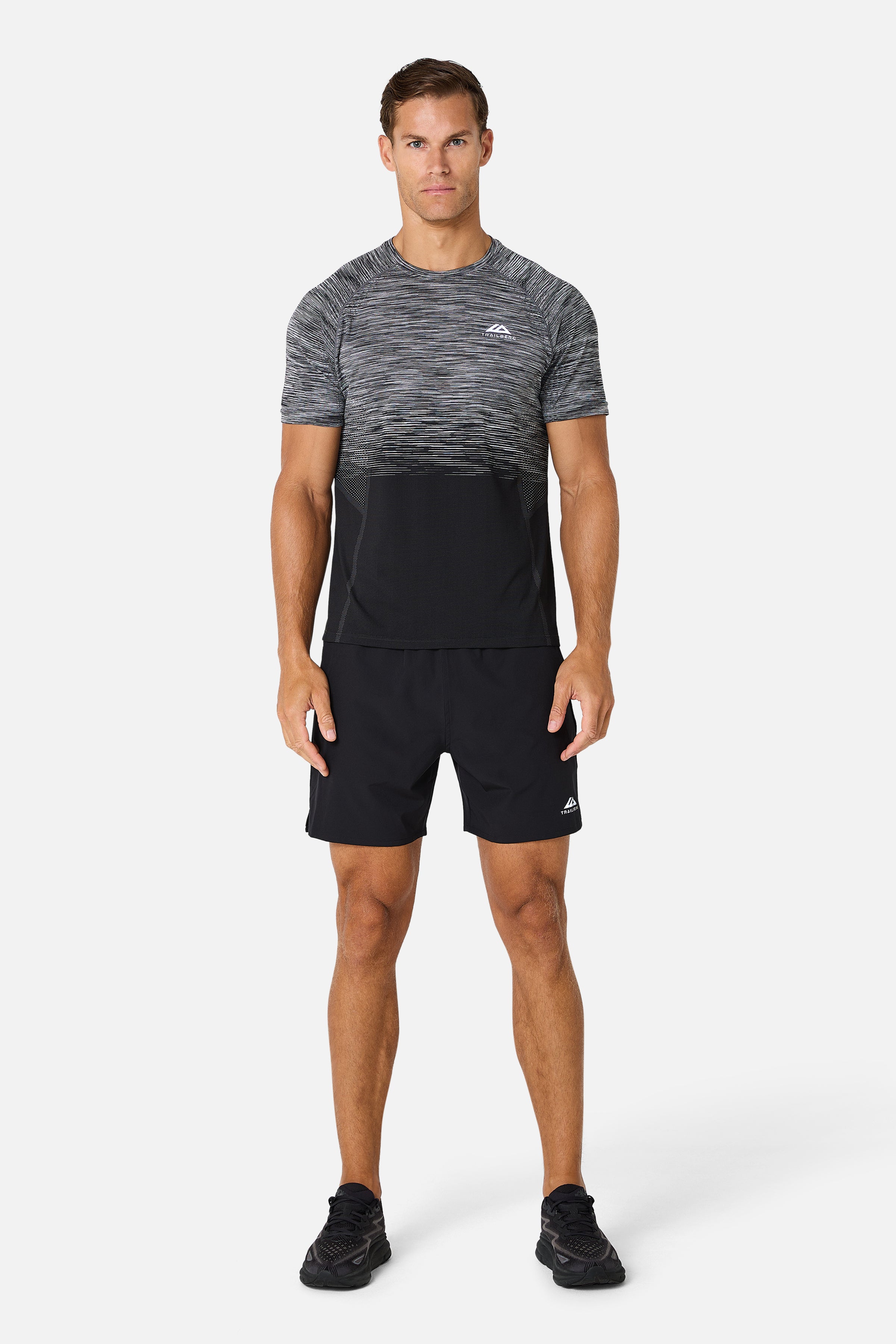 Arc Seamless 2.0 Gotthard Twinset - Black/Moon Grey
