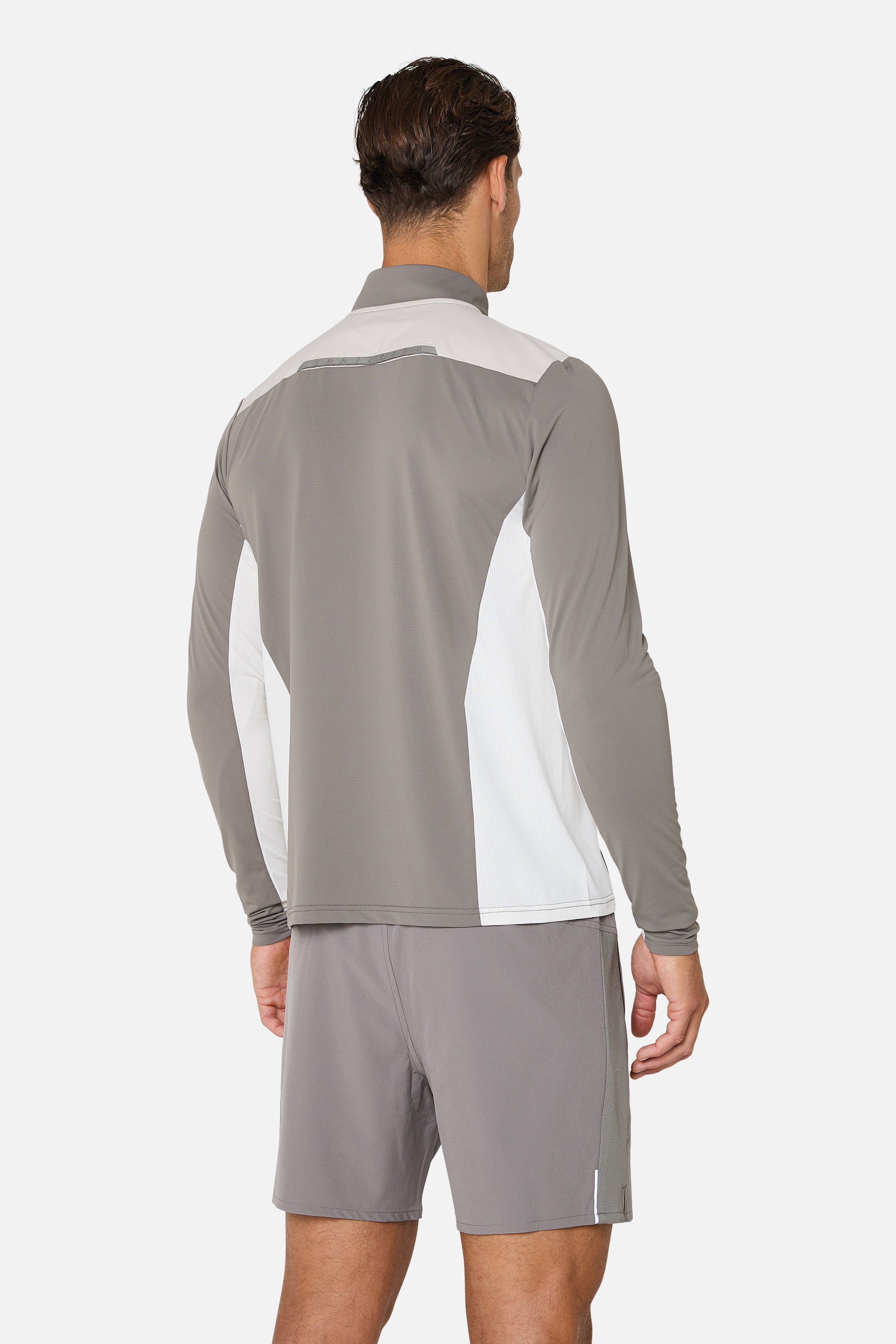 Triathlon Ultra 1/4 Zip - Mocha/Pebble Stone/Frosted Ridge