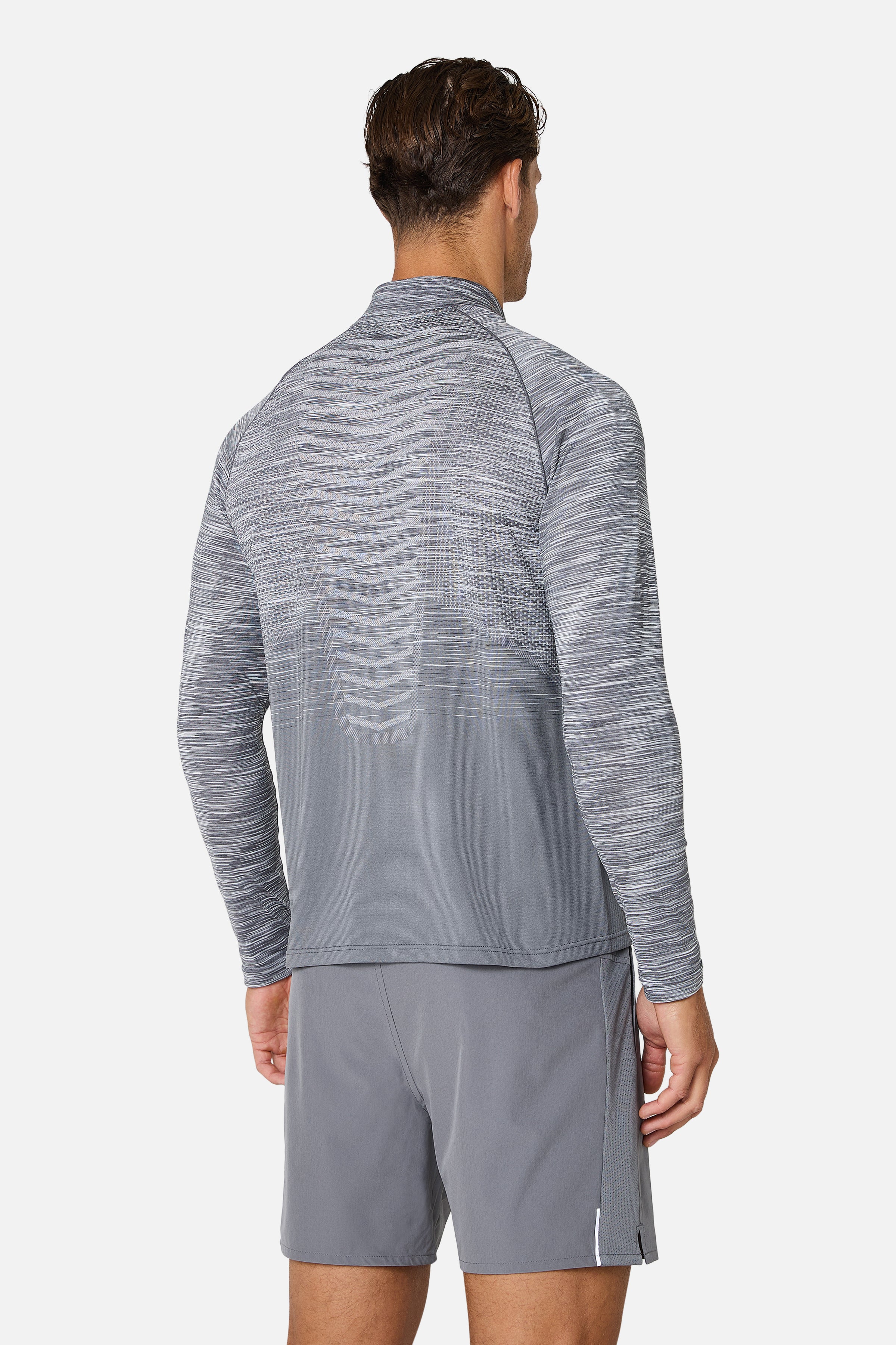 Arc Seamless 1/4 Zip Essentials Twinset - Nightfall Grey/Graphite Grey/Ash Grey/Lunar Grey