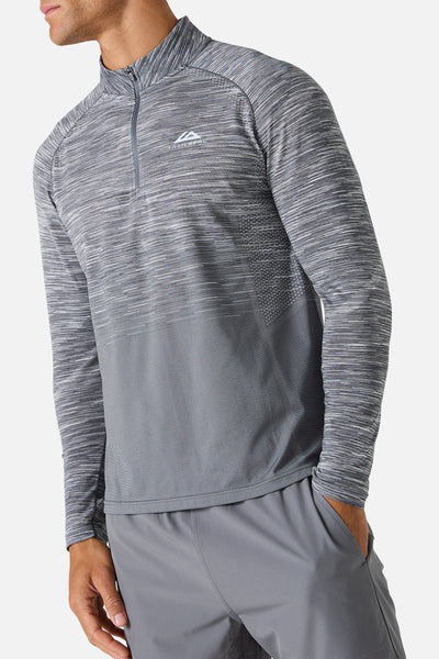 Arc Seamless 1/4 Zip Essentials Twinset - Nightfall Grey/Graphite Grey/Ash Grey/Lunar Grey