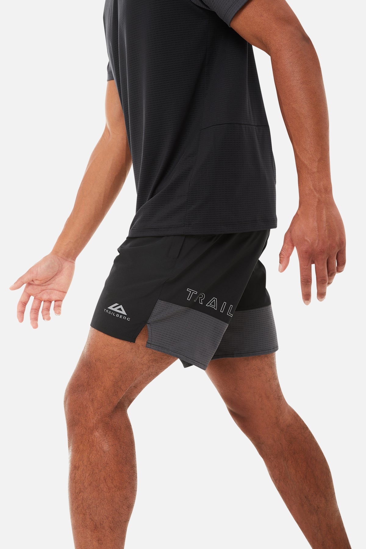 Rapid Dash Short Black Grey