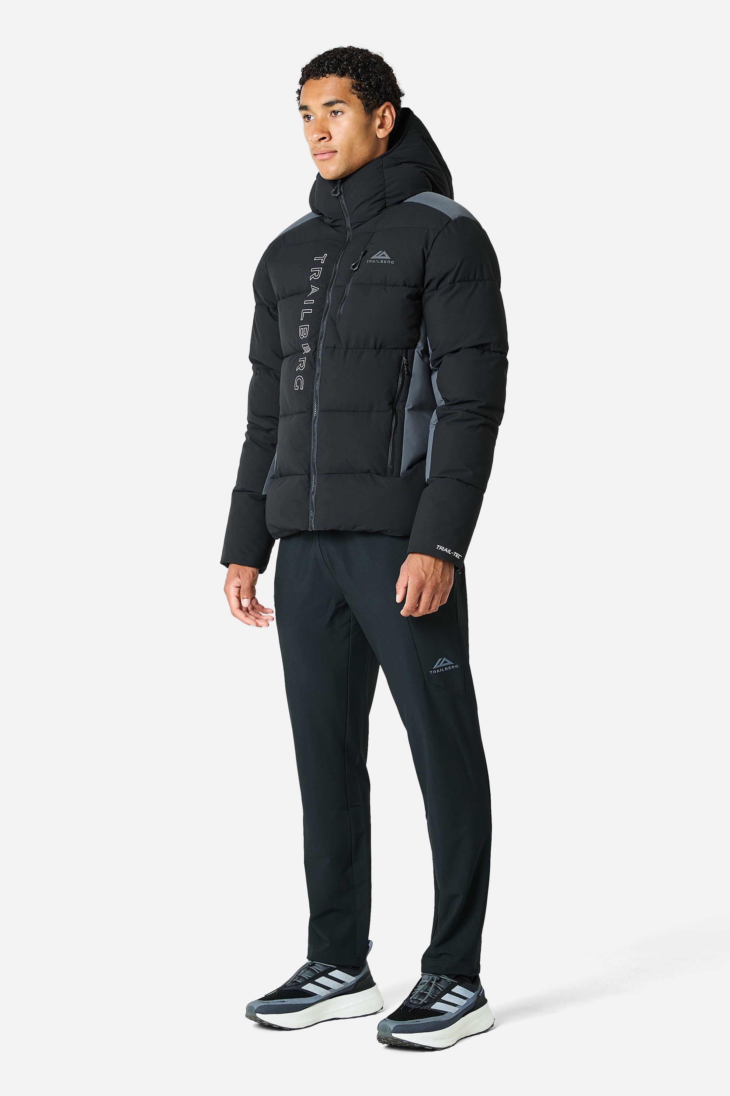 Triathlon Ultra Insulated Jacket - Black/Volcano Grey