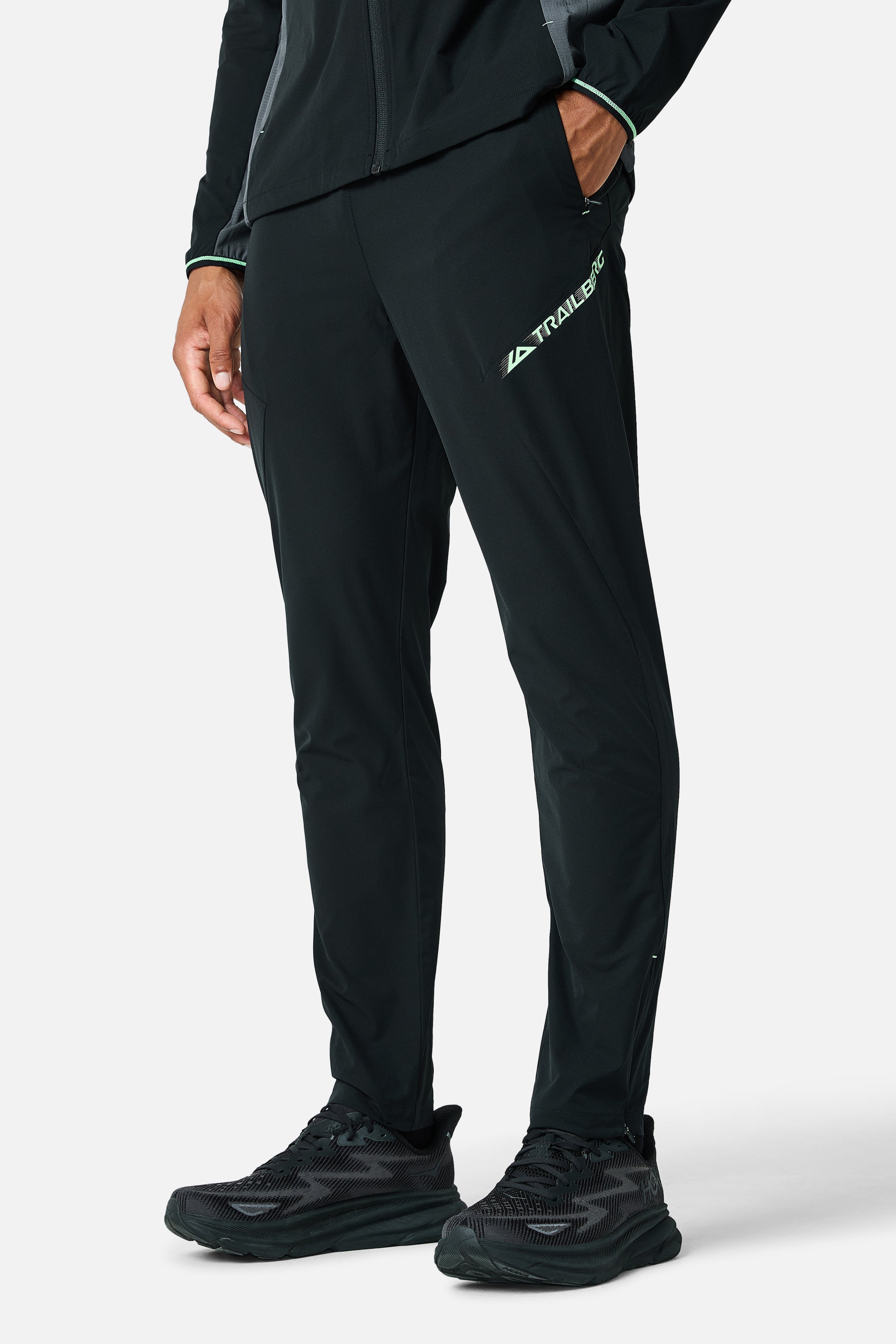Pulsewave Pant - Black/Volcano Grey/Mint Green