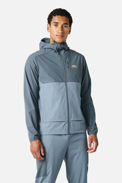 Oberland Cargo Hood - Ash Grey/Graphite Grey/Melon Sorbet