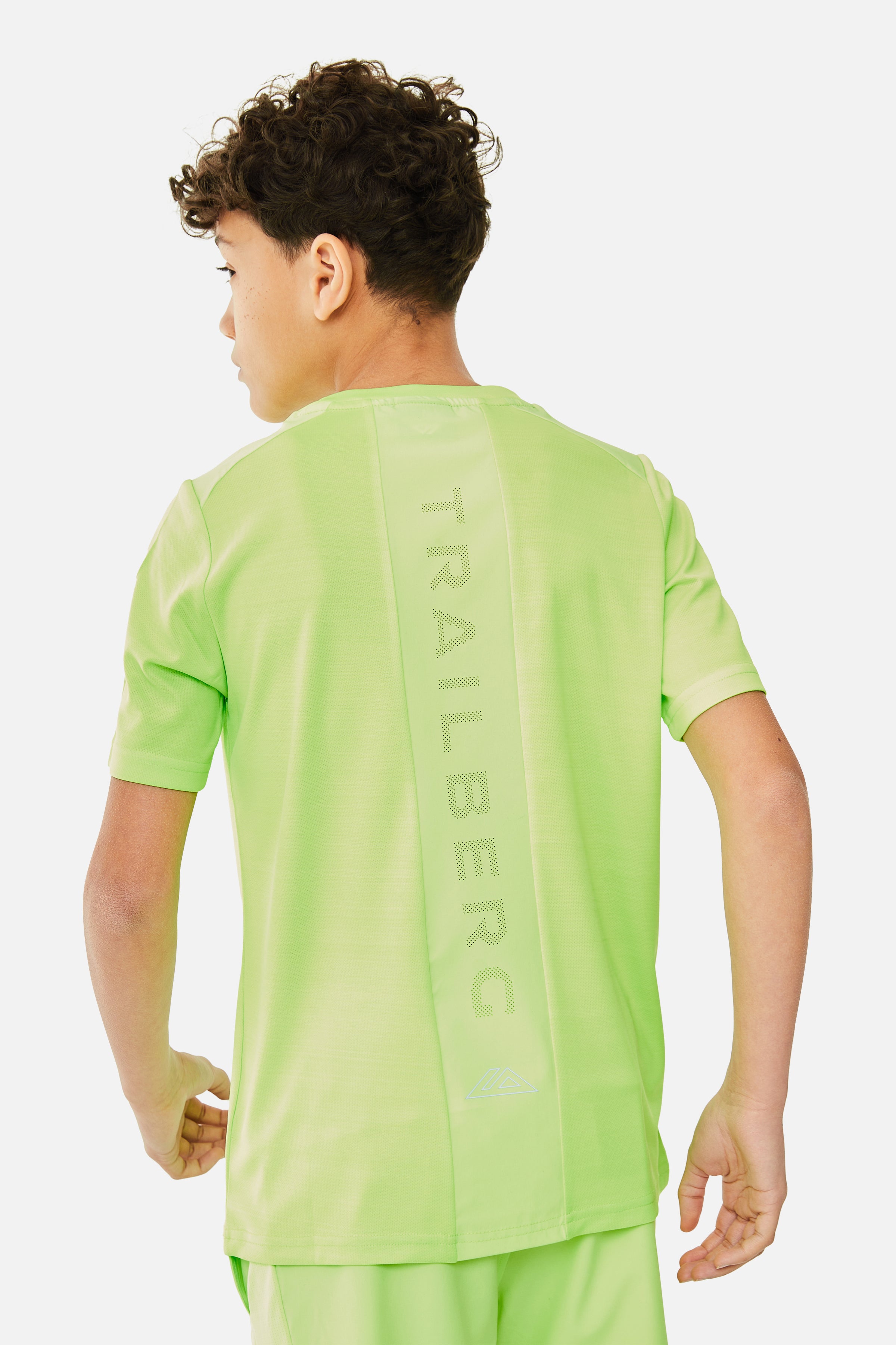 Boys Cloud Tee - Neon Lime