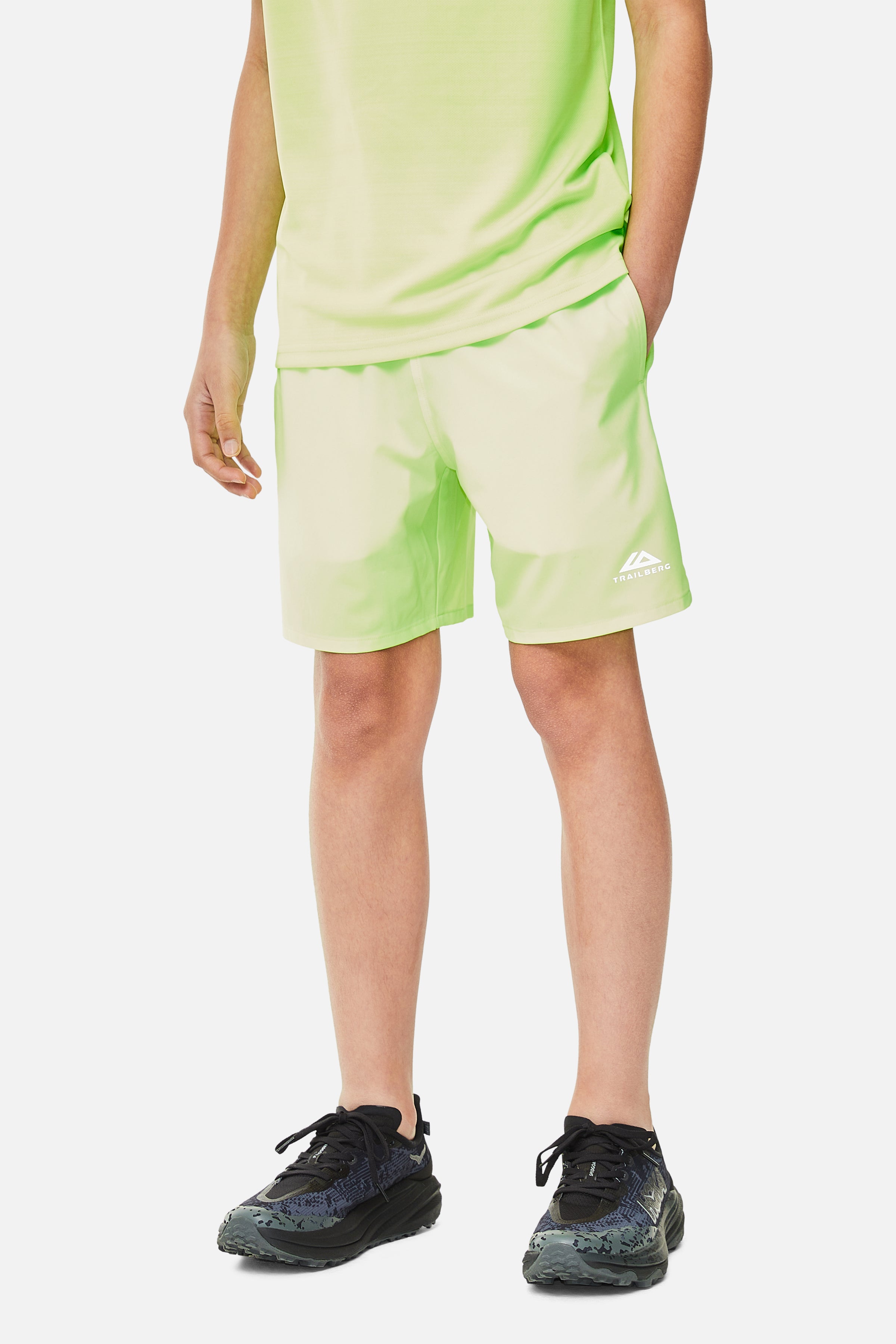 Boys Cloud Essentials Twinset - Neon Lime