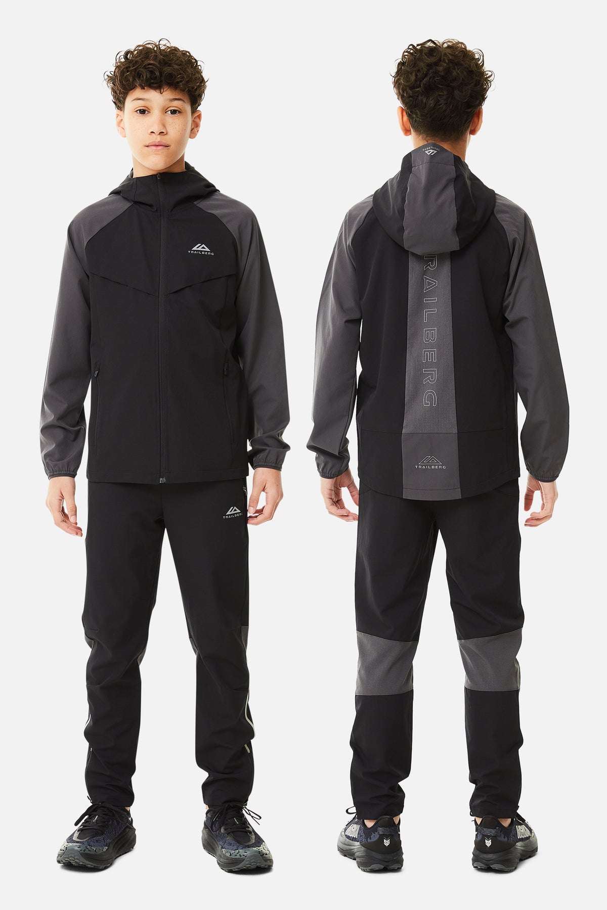 Rapid Keyline Tracksuit Black Volcano