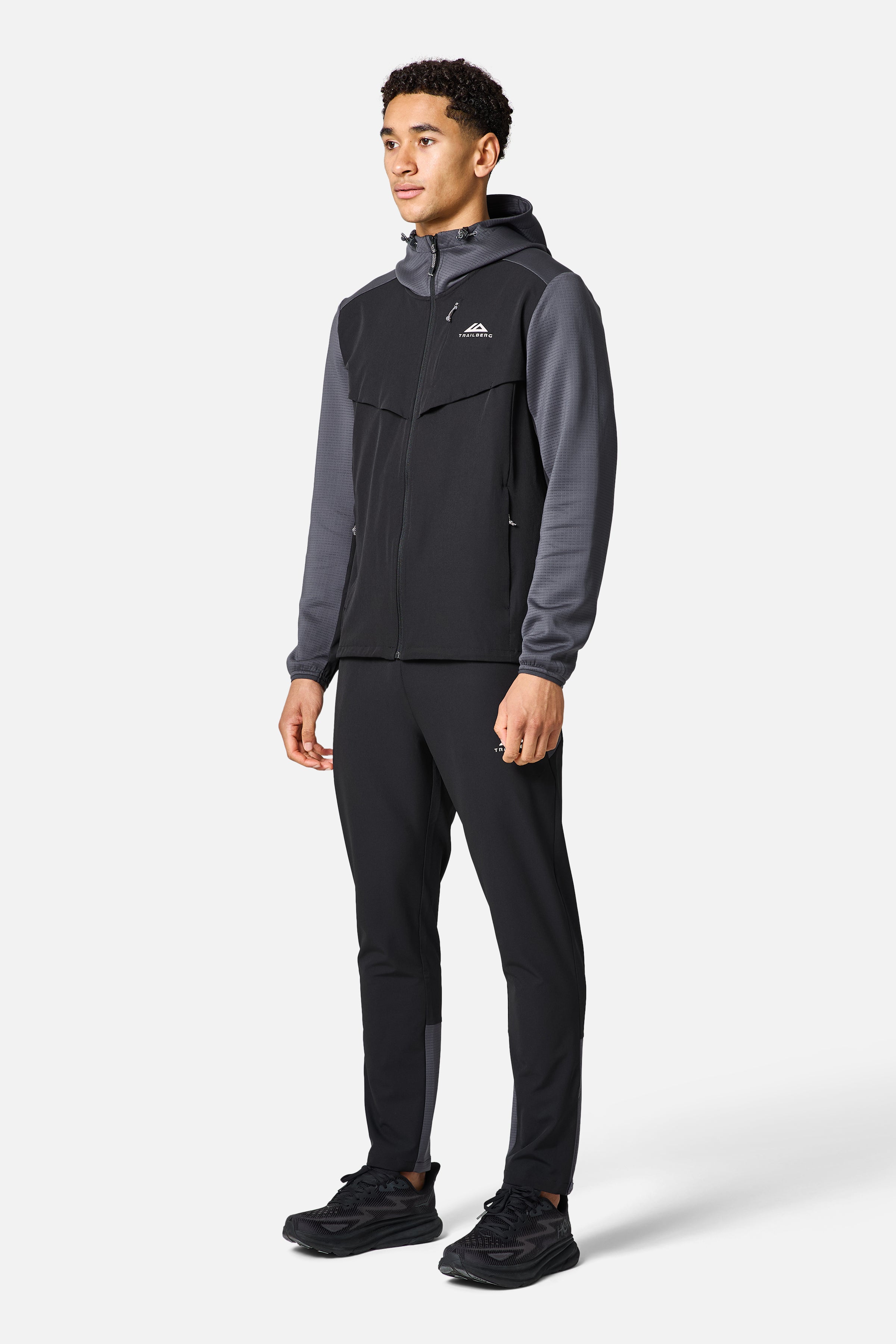 Rapid Dash 2.0 Tracksuit - Black/Volcano Grey