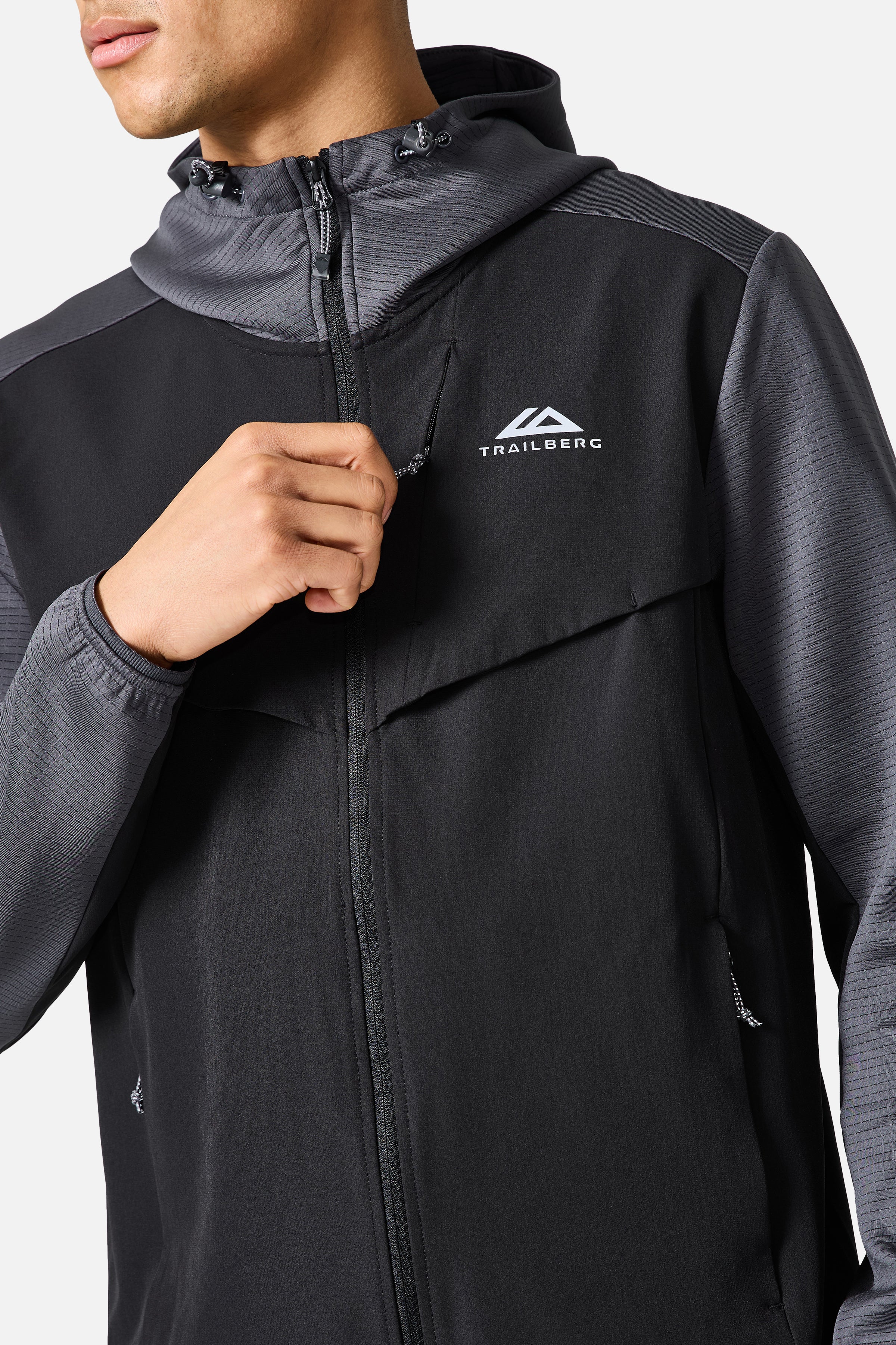 Rapid Dash 2.0 Tracksuit - Black/Volcano Grey