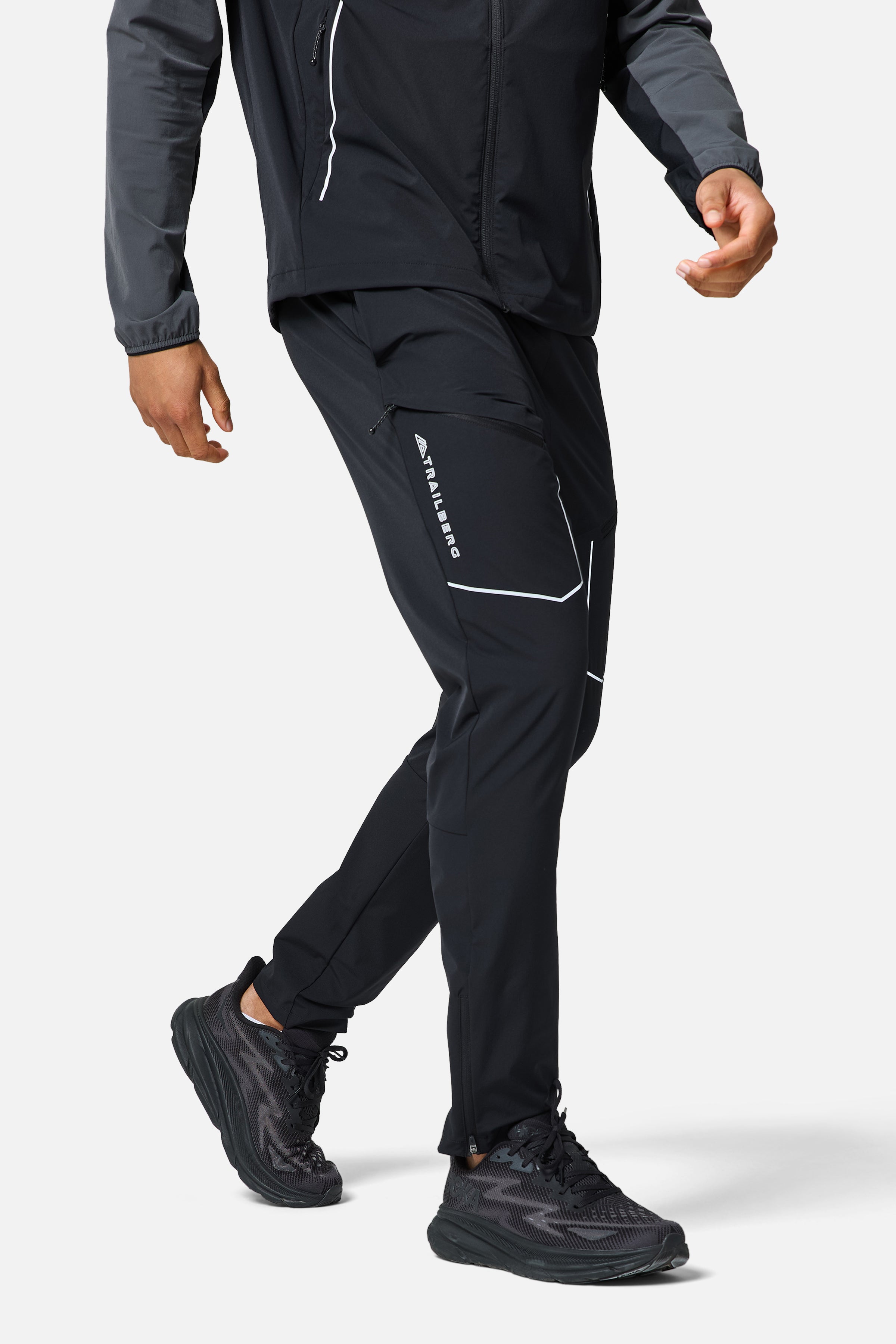 Zion Tracksuit - Black/Volcano Grey