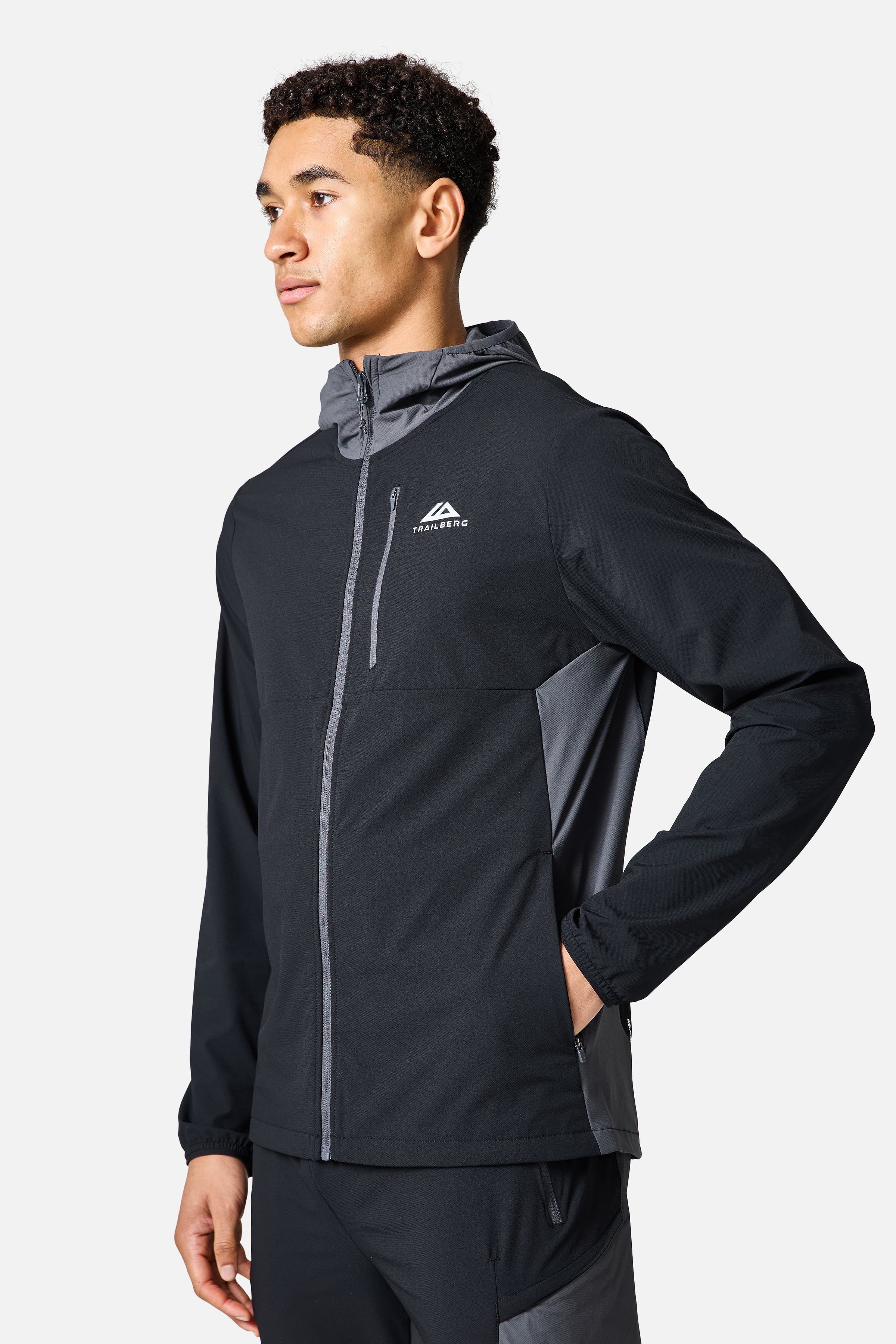 Odyssey 2.0 Hood - Black/Volcano Grey