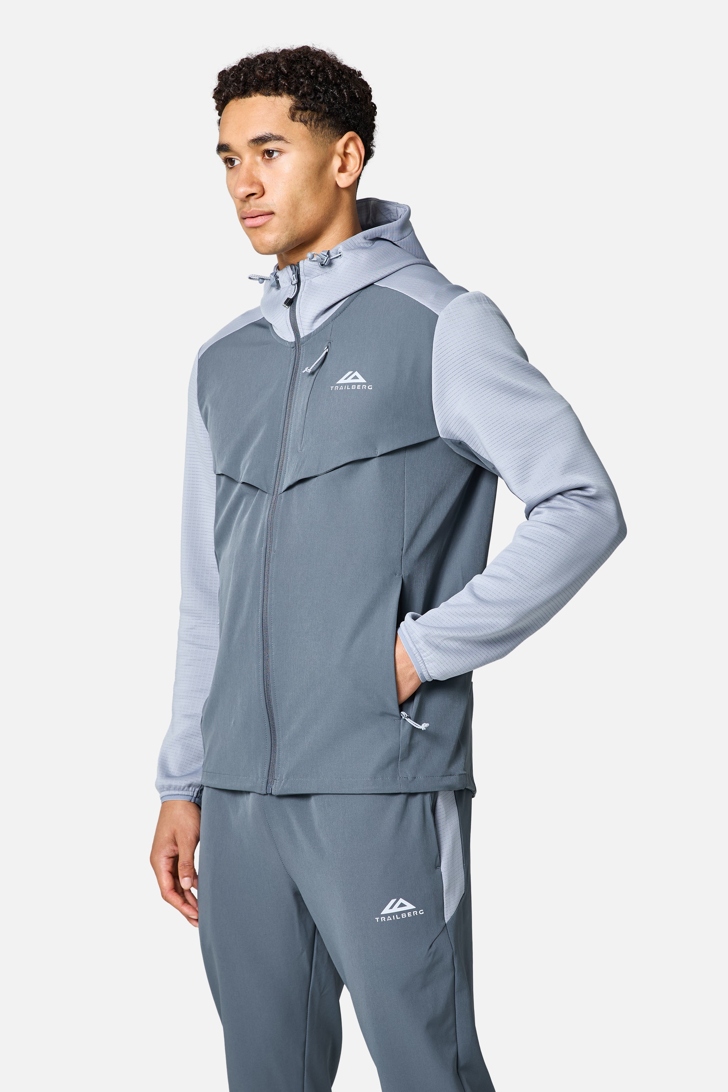 Rapid Dash 2.0 Tracksuit - Storm Grey/Cloud Haze