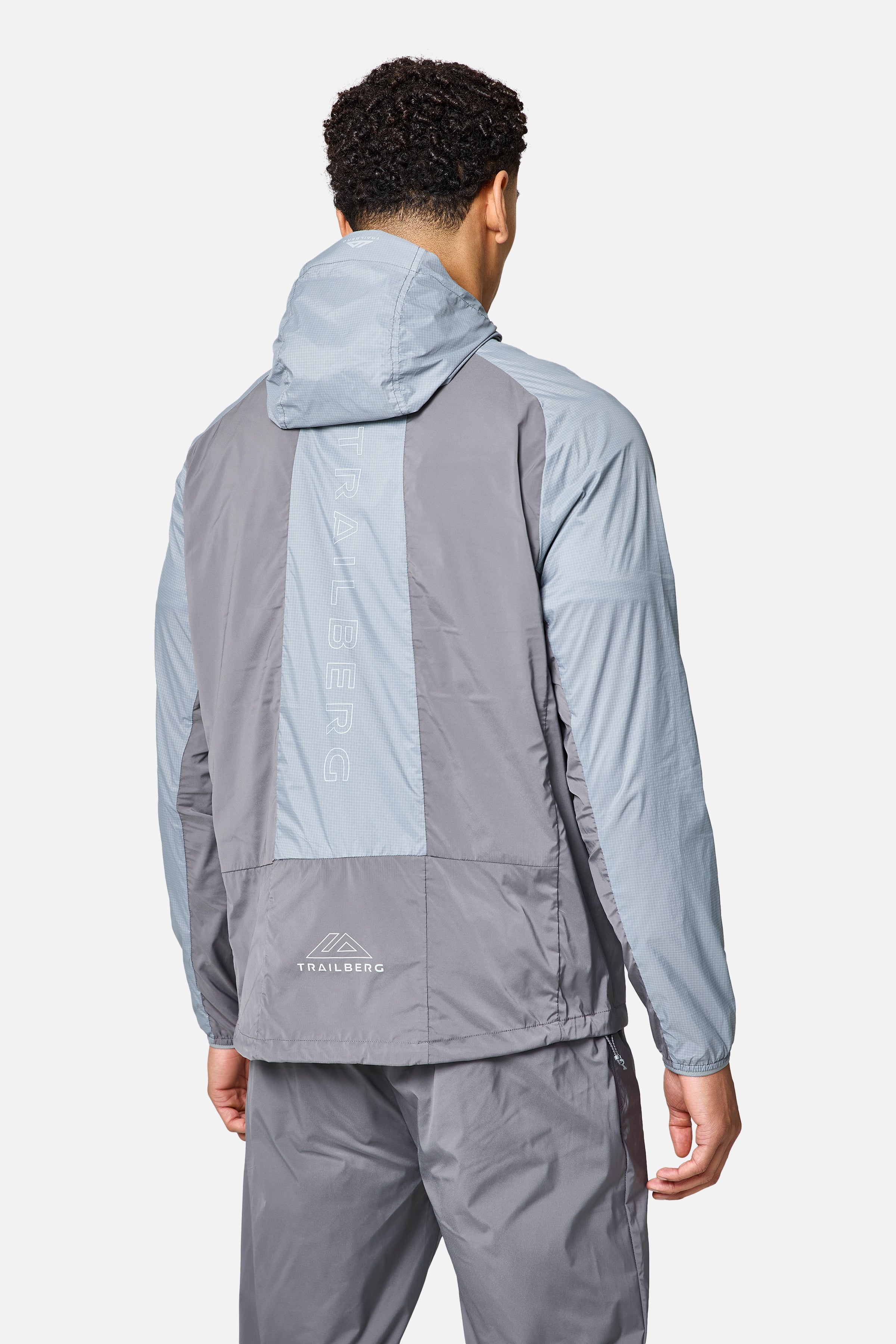 Rapid Grid 2.0 Windbreaker - Urban Smoke/Moon Grey
