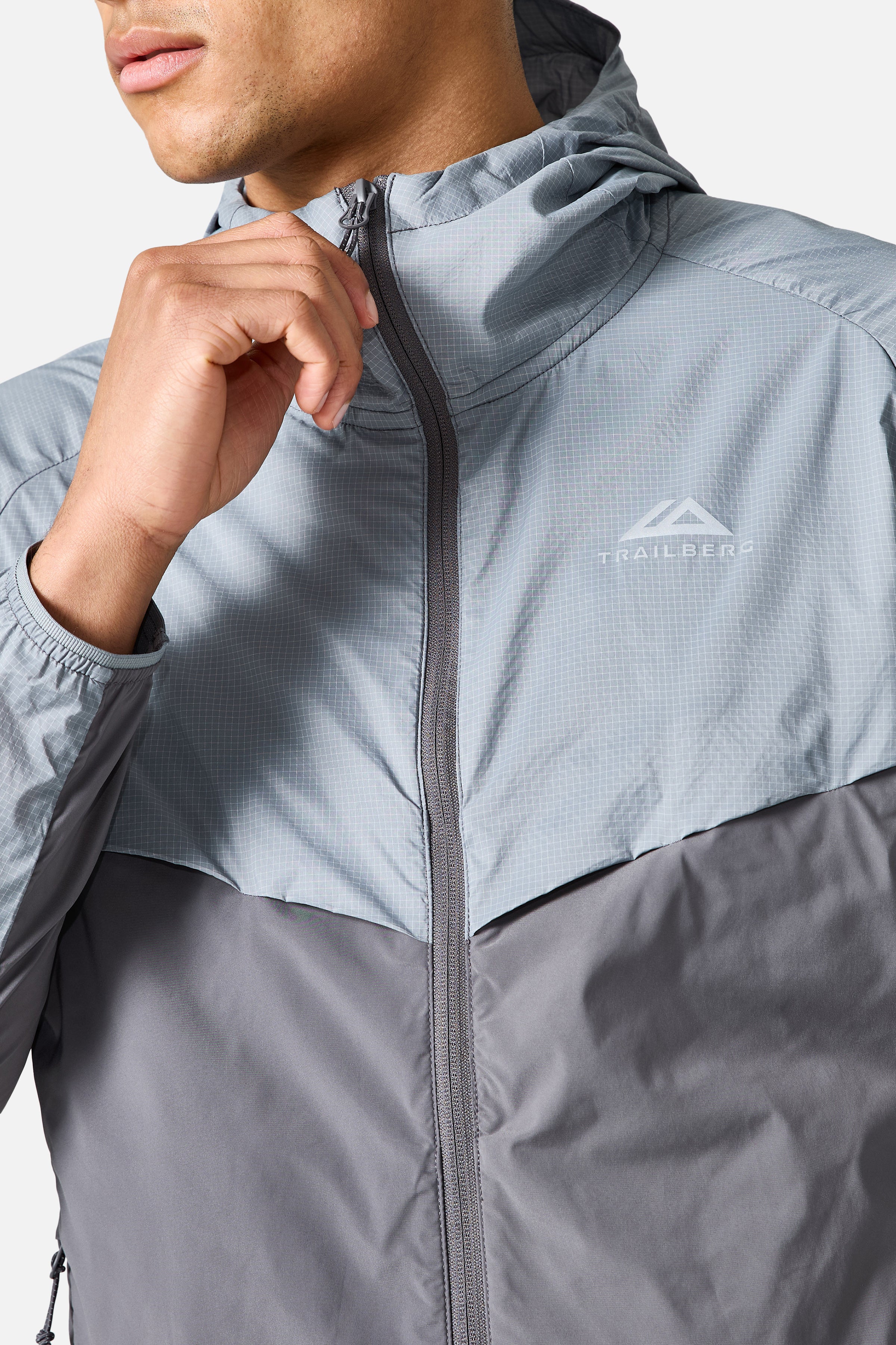 Rapid Grid 2.0 Windbreaker - Urban Smoke/Moon Grey