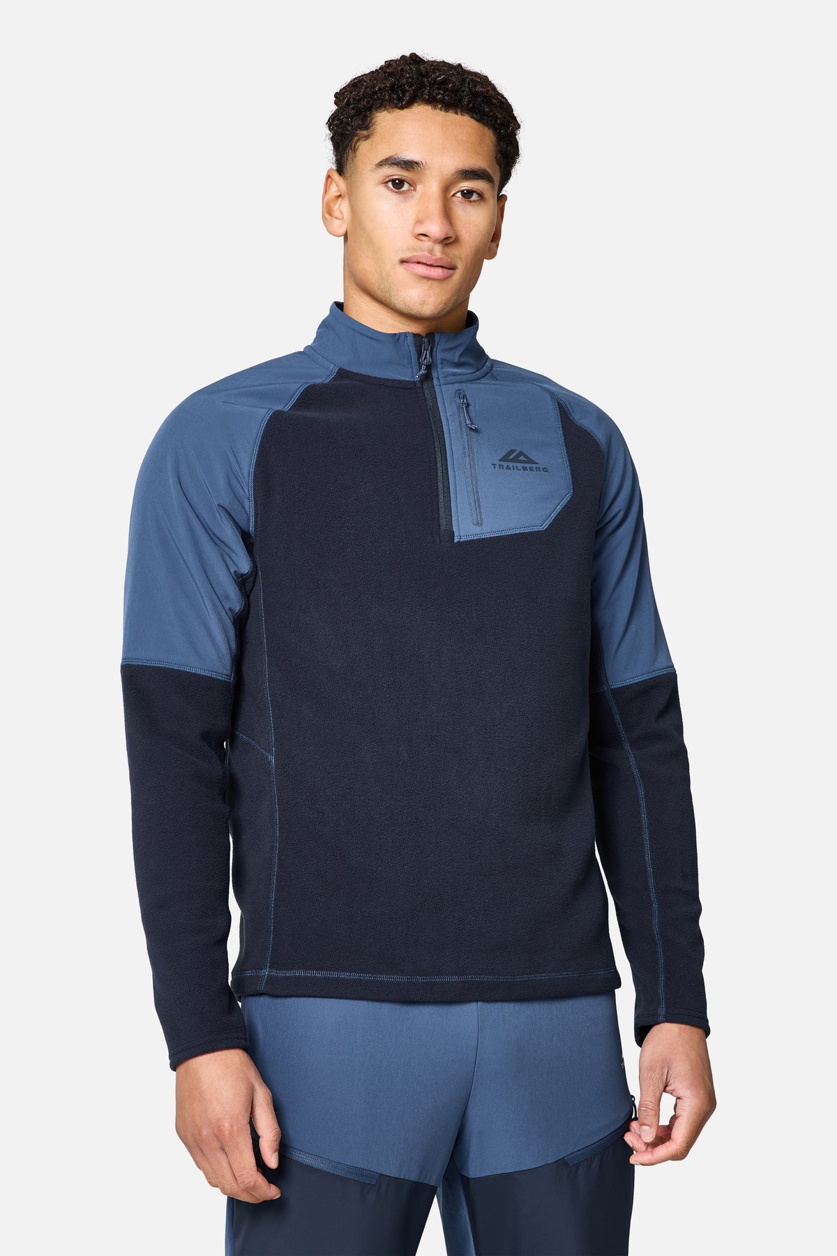 Sierra 1 4 Zip Deep Ocean Aqua Eclipse