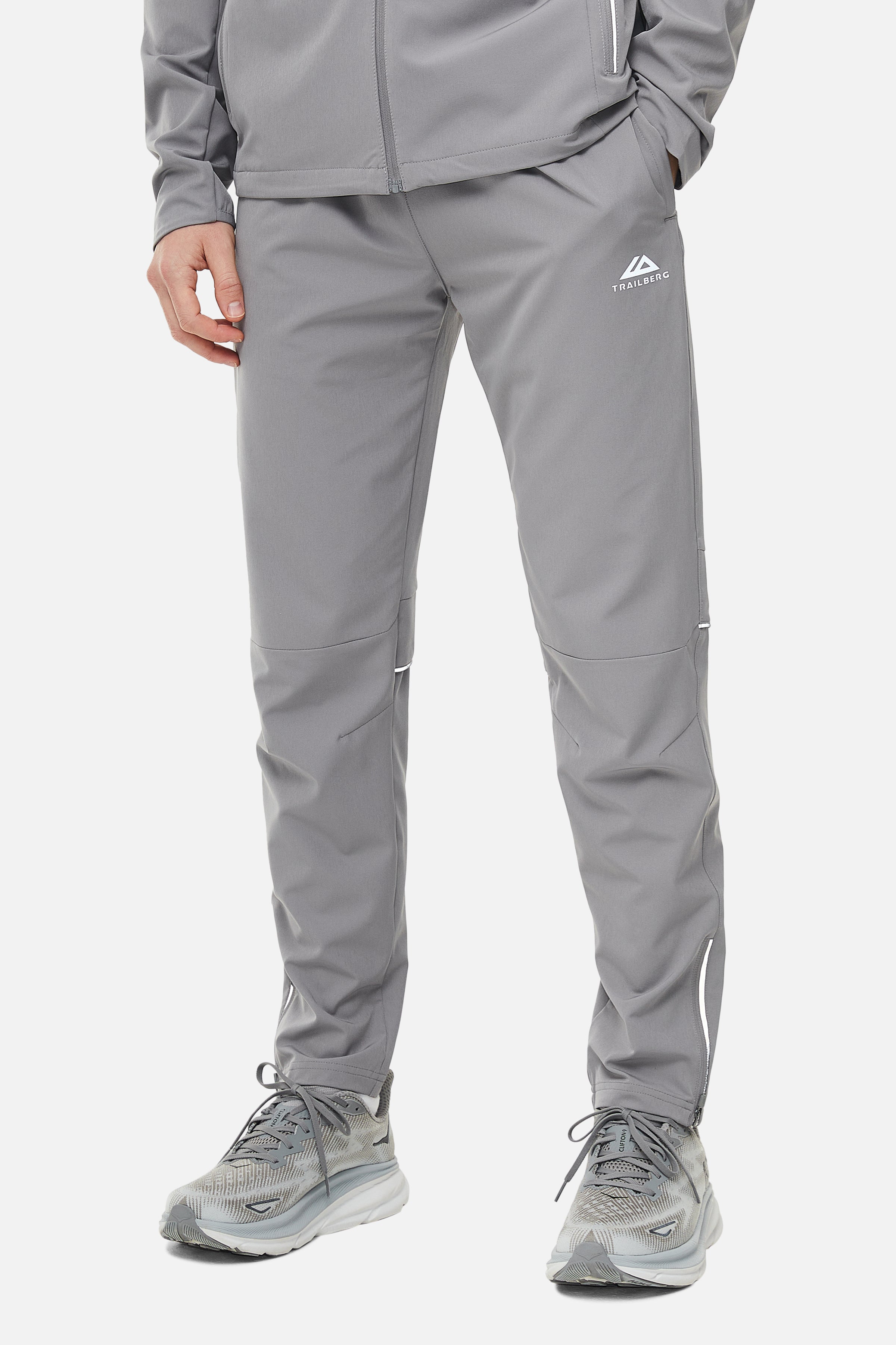 Vertigo 3.0 Tracksuit - Owl Grey/Neon Lime