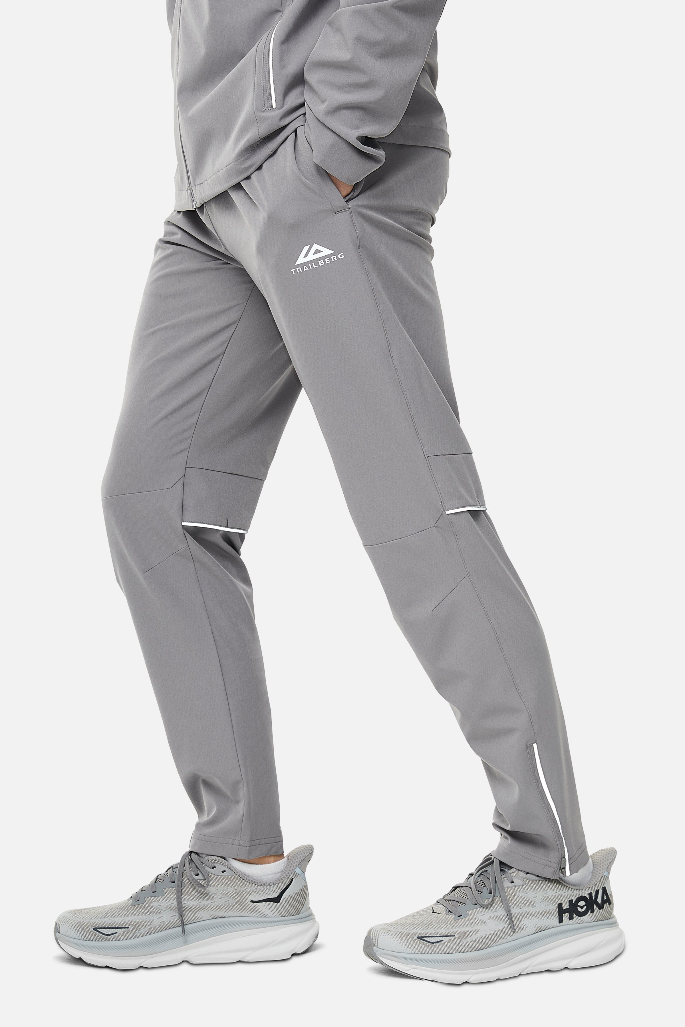 Vertigo 3.0 Tracksuit - Owl Grey/Neon Lime