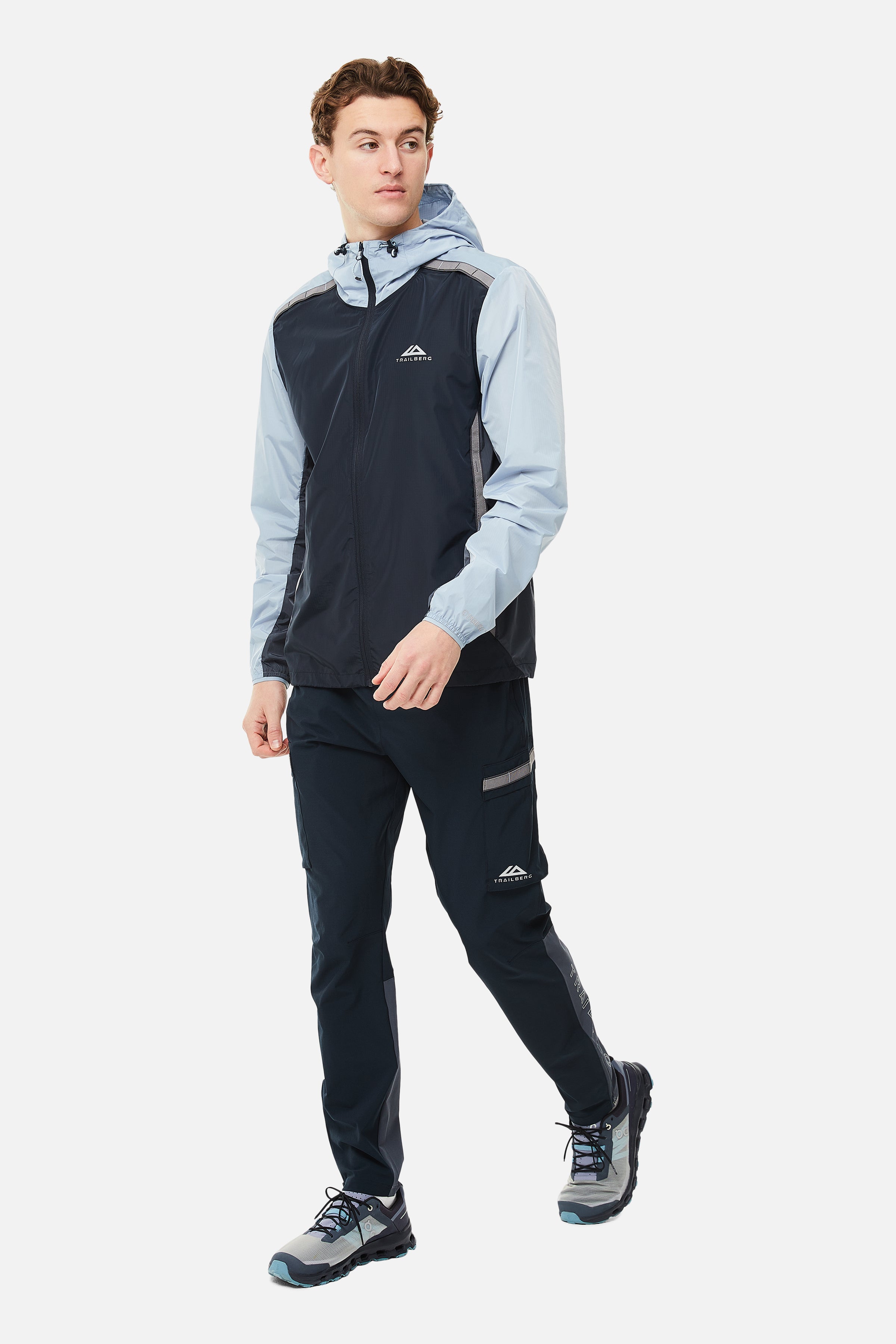 SS25 Triathlon Pant - Navy/Grey/Blue