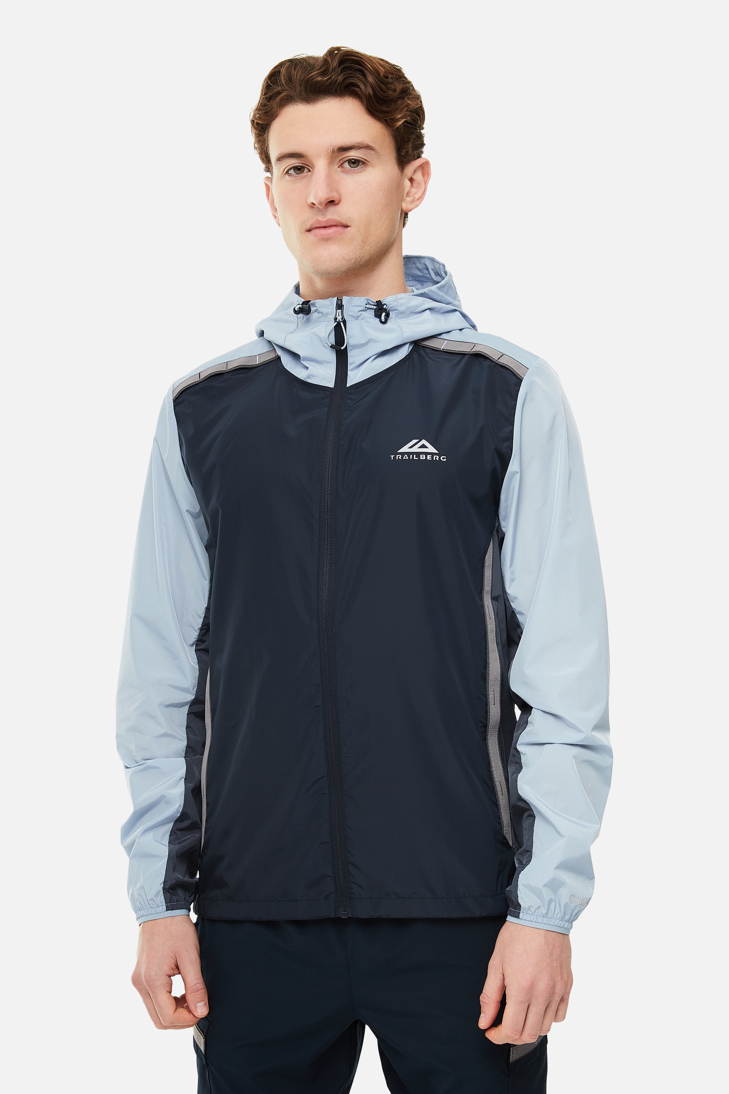 SS25 Triathlon Tracksuit - Navy/Grey/Blue