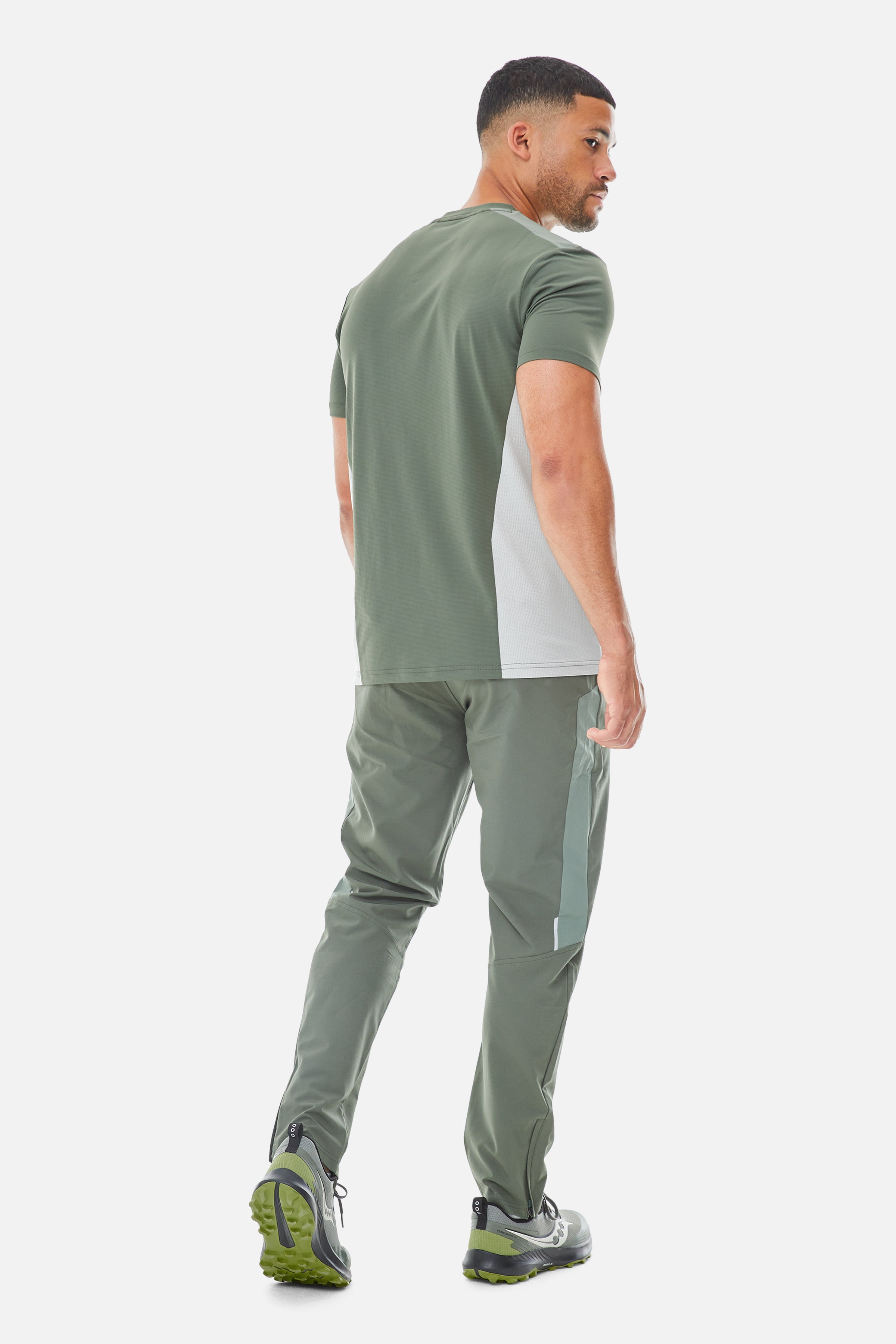 AW25 Triathlon Tee - Dark Fern/Pine Dust/Frosted Leaf