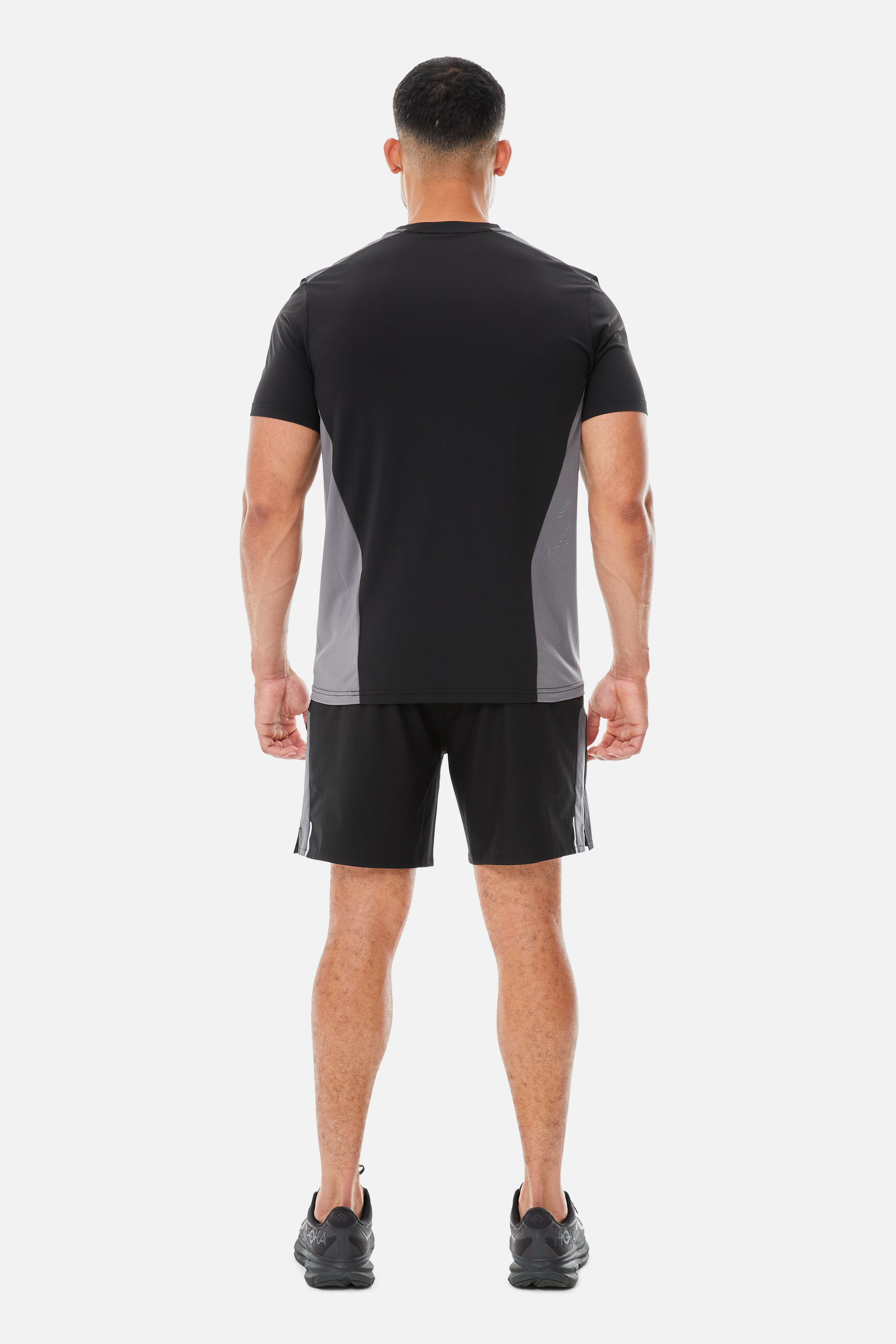 AW25 Triathlon Tee - Black/Volcano Grey/Urban Smoke