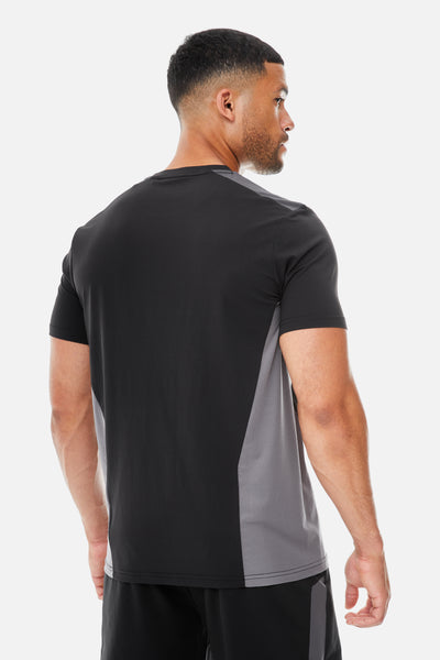 AW25 Triathlon Tee - Black/Volcano Grey/Urban Smoke