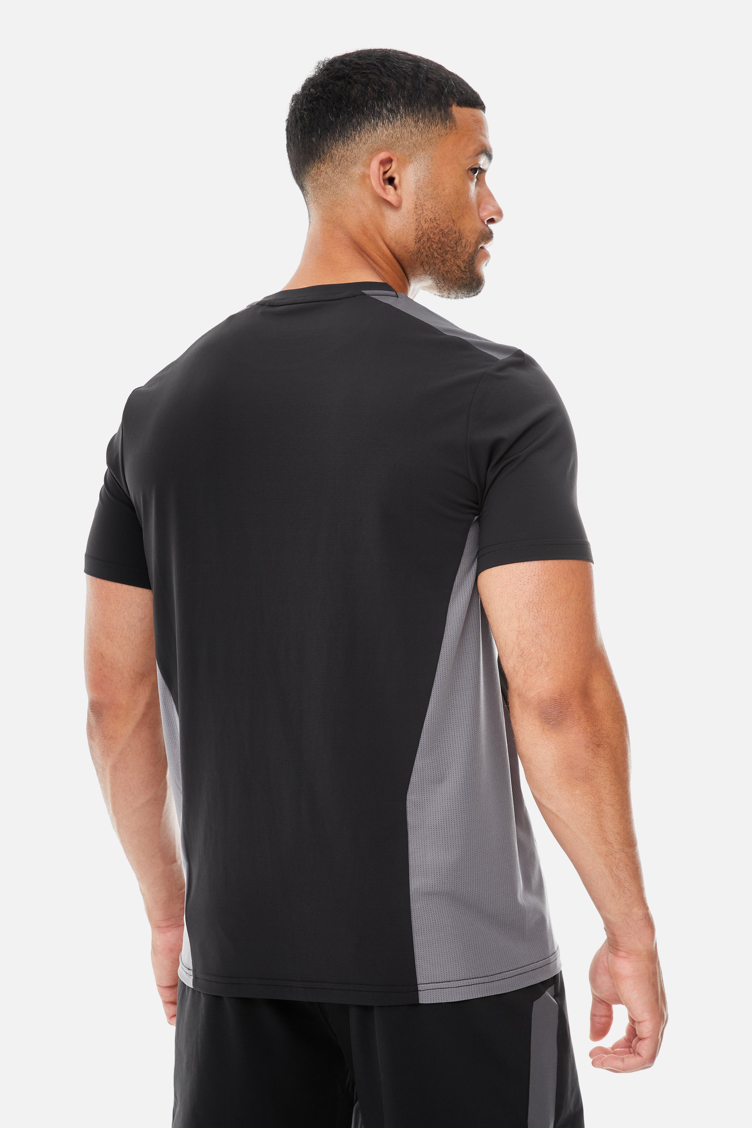 AW25 Triathlon Tee - Black/Volcano Grey/Urban Smoke