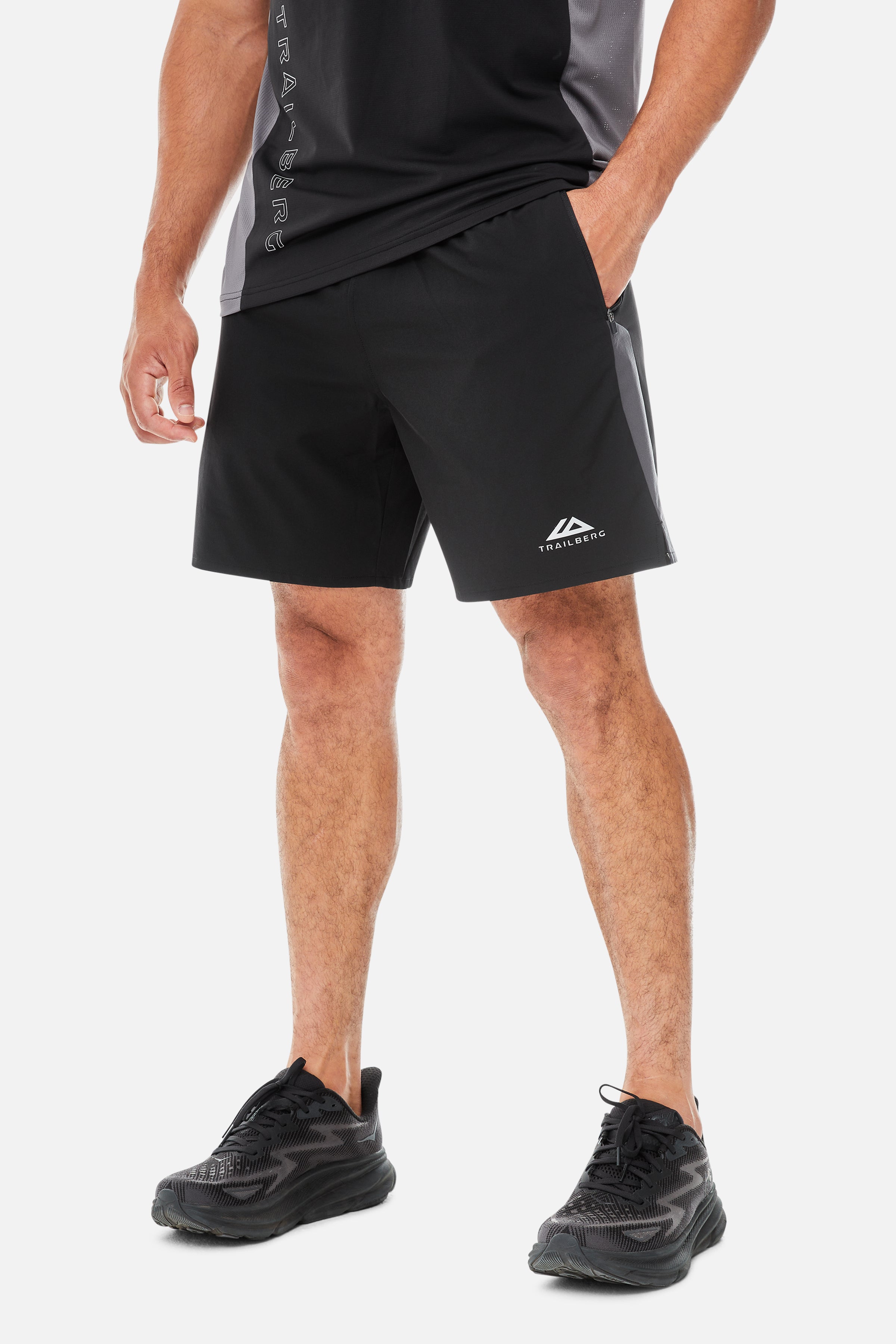 AW25 Triathlon Short  - Black/Volcano Grey/Urban Smoke