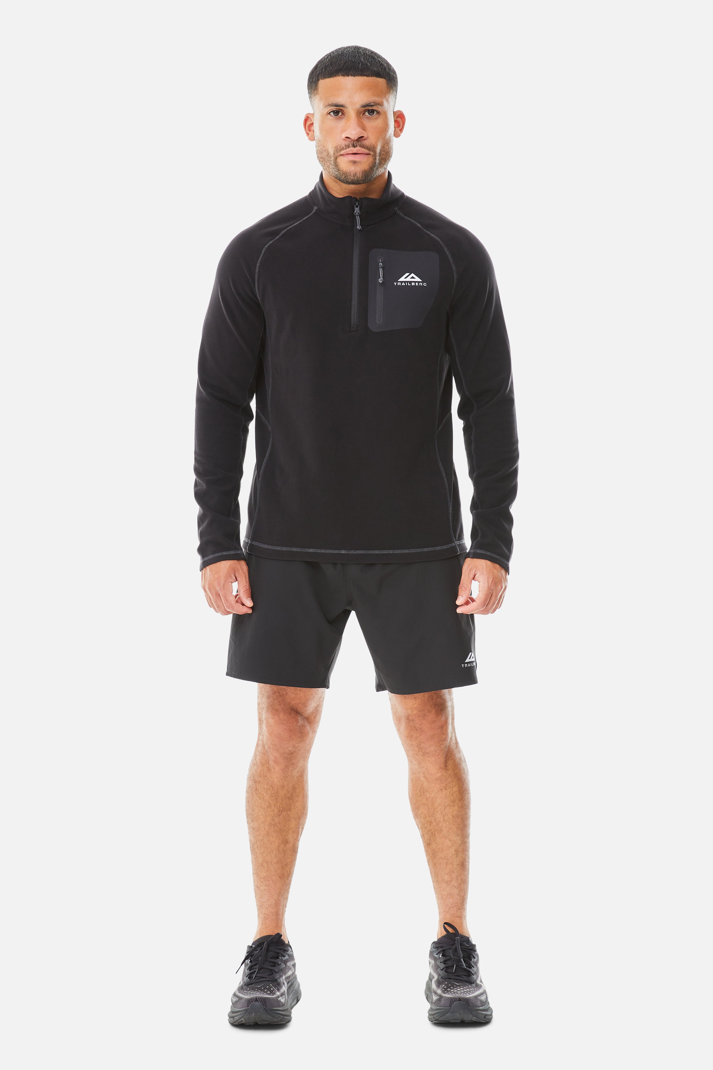 Radius Essentials 2.0 Quarter Zip Twinset - Black