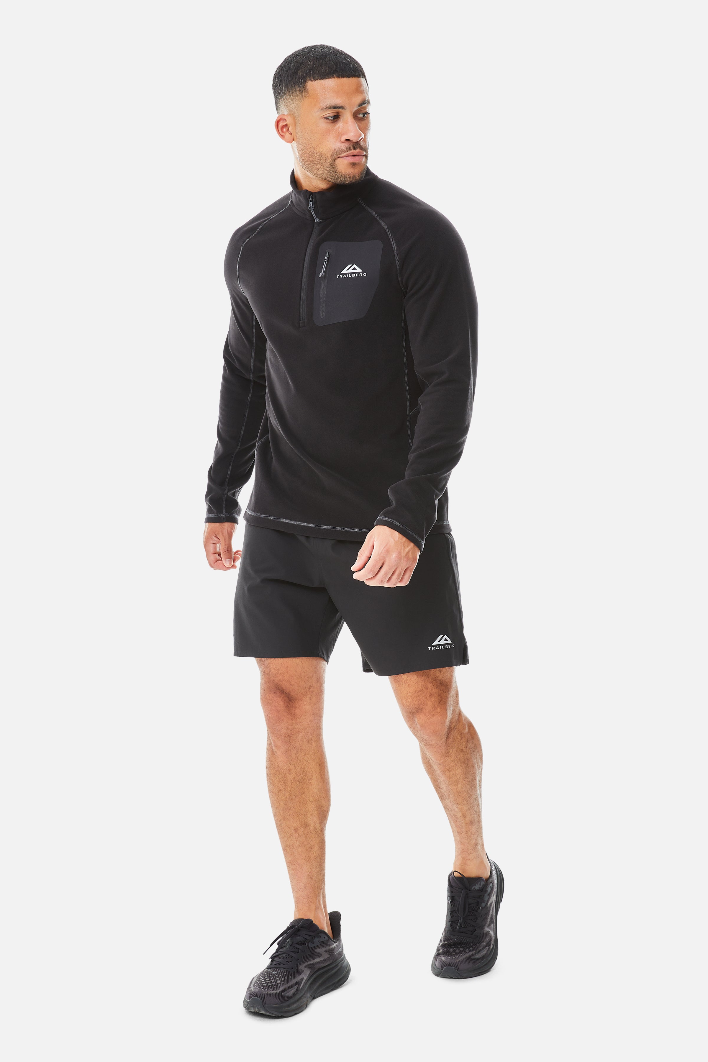 Radius Essentials 2.0 Quarter Zip Twinset - Black