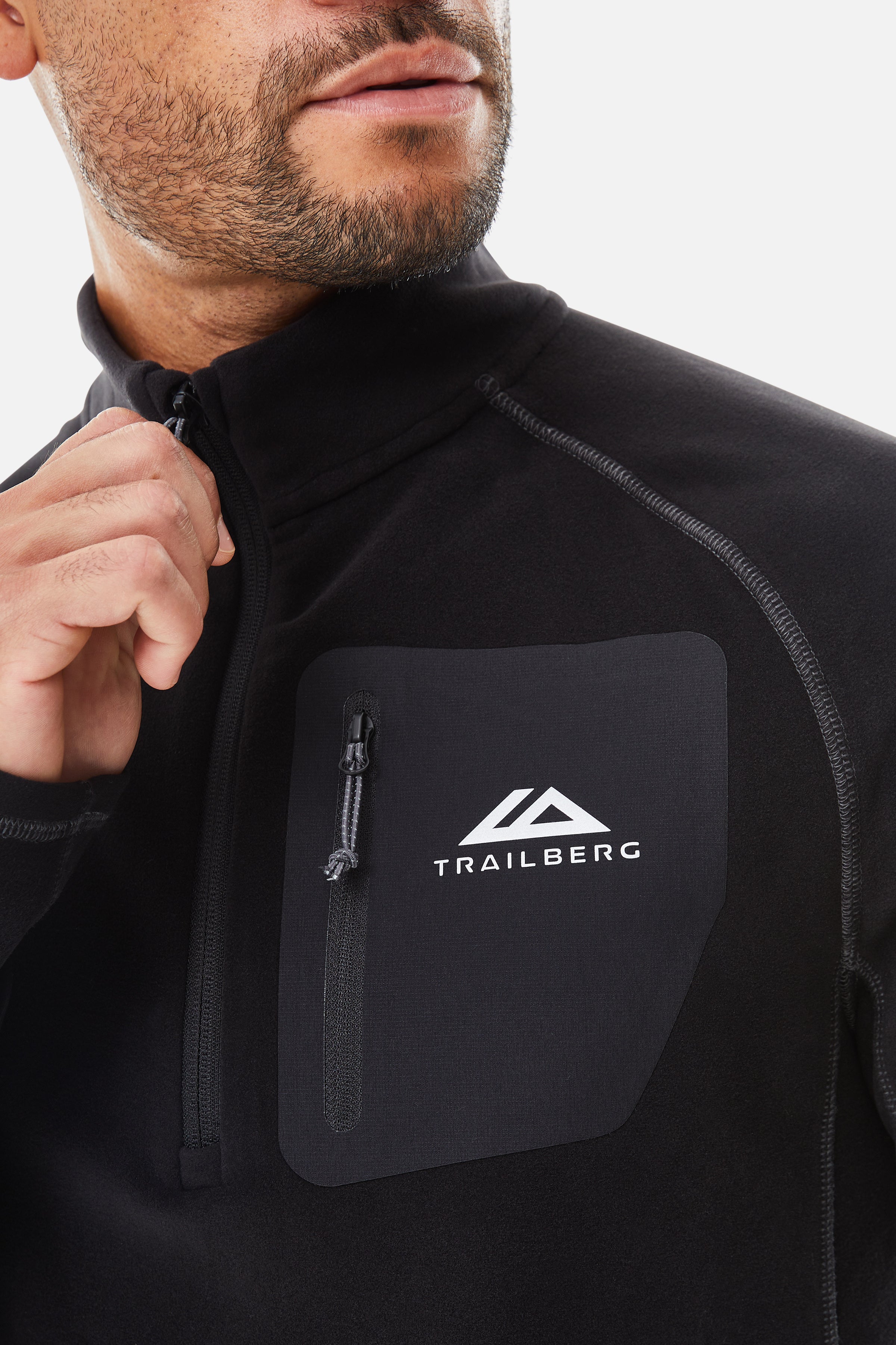 Radius Essentials 2.0 Quarter Zip Twinset - Black