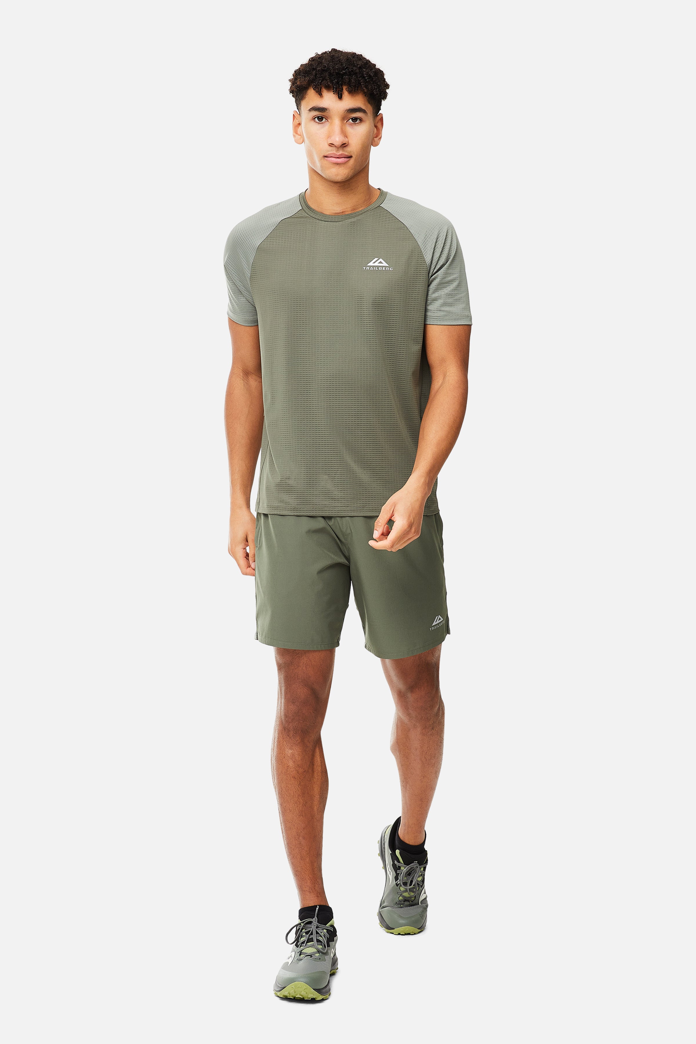 Rapid Dash Short - Dark Fern/Pine Dust