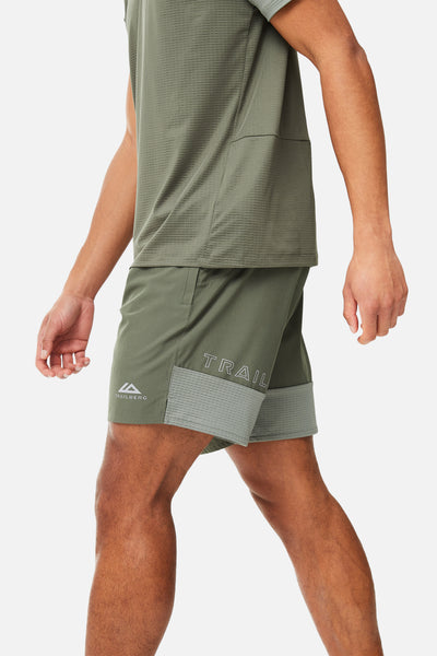 Rapid Dash Short - Dark Fern/Pine Dust